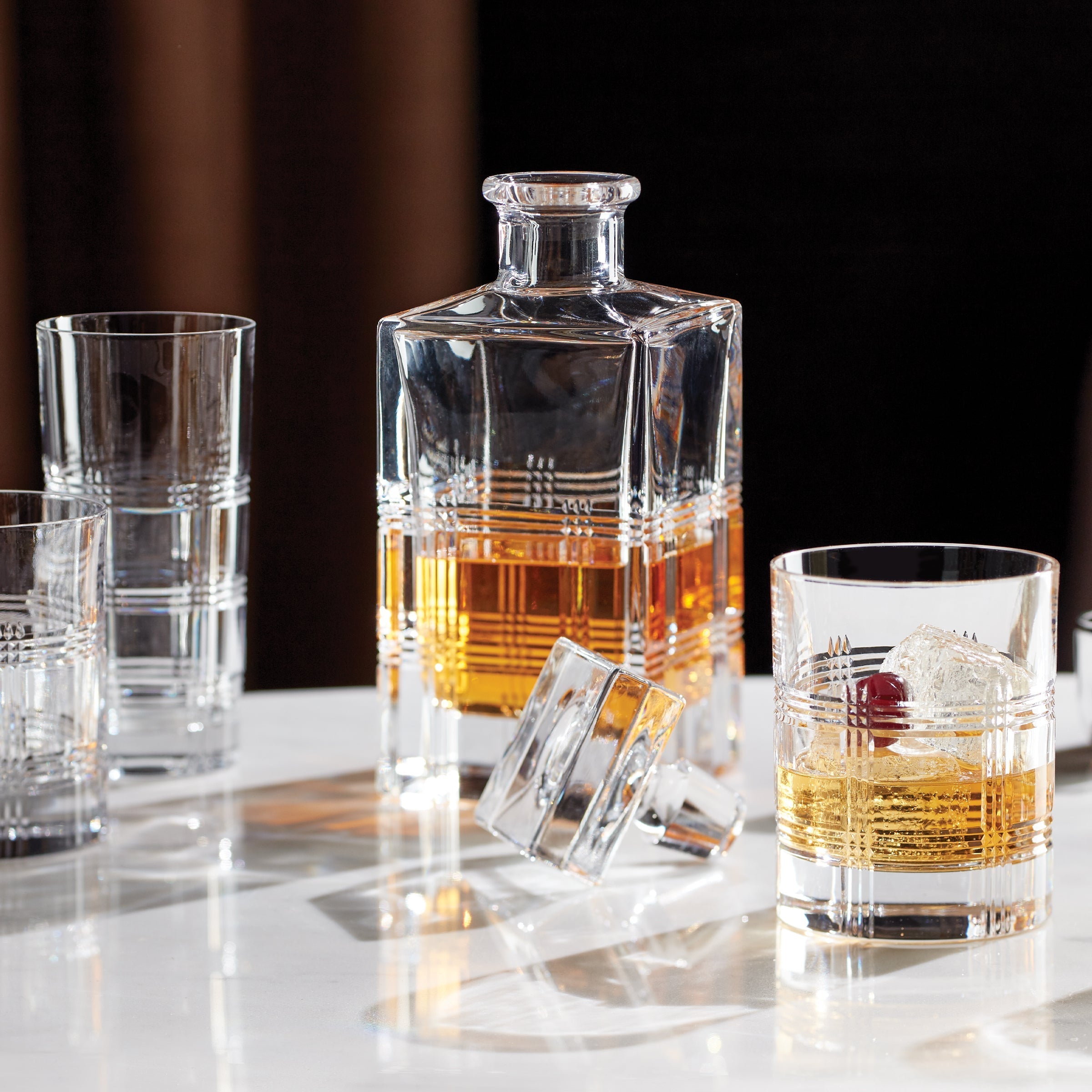 Alternative view of Hudson Crystal Decanter