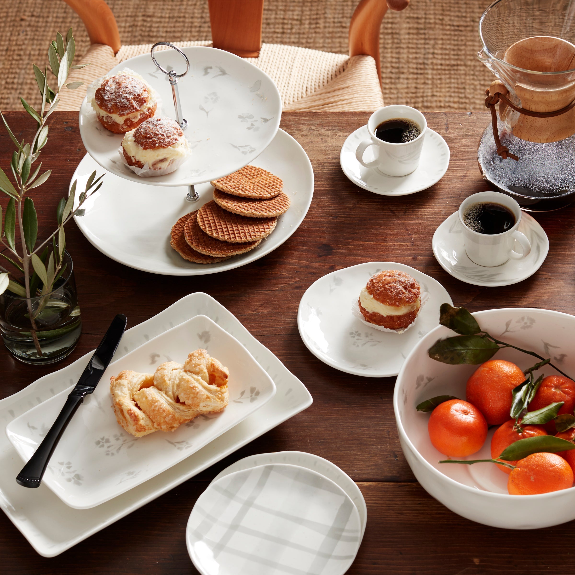 Oyster Bay 2 Piece Nesting Serving Bowls - Image 3