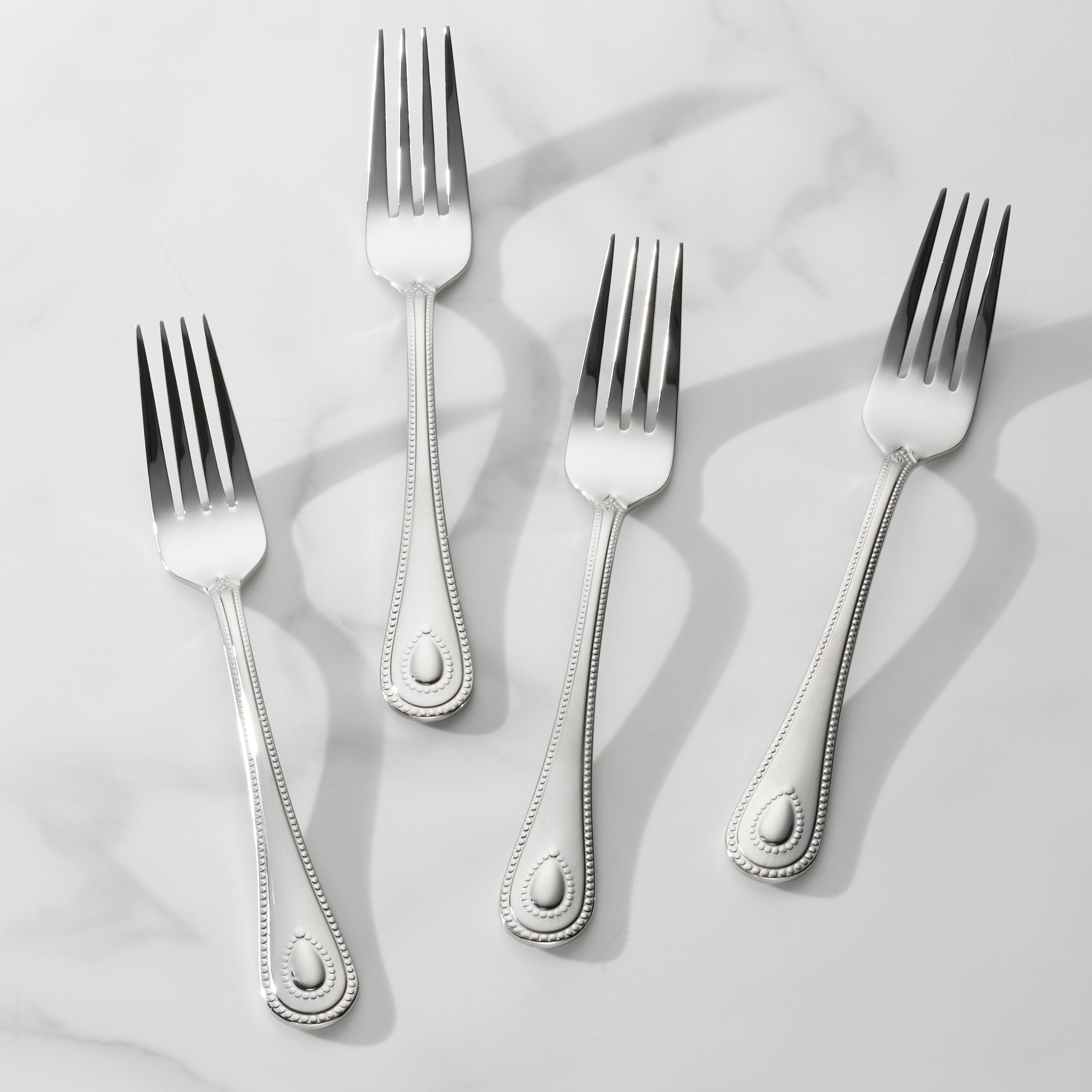 French Perle Salad Fork   Set of 4