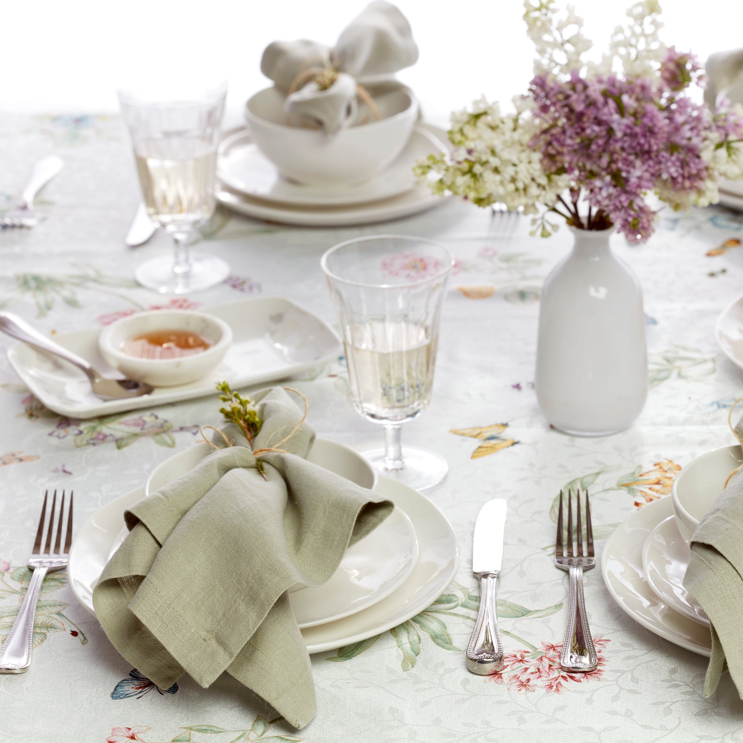 Bay Colors 12 Piece Dinnerware Set, White - Image 4