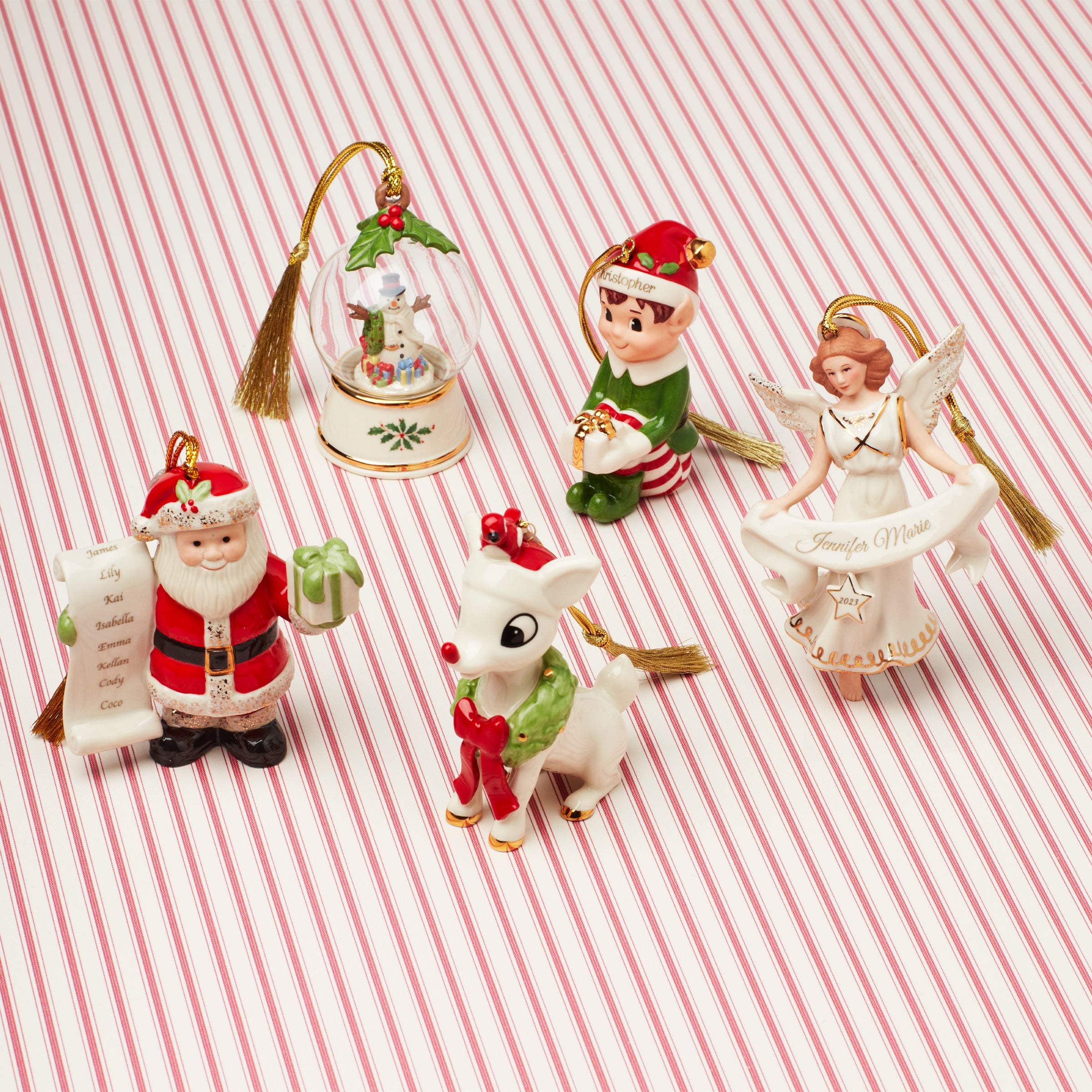 Personalized Naughty & Nice Ornament - Image 6