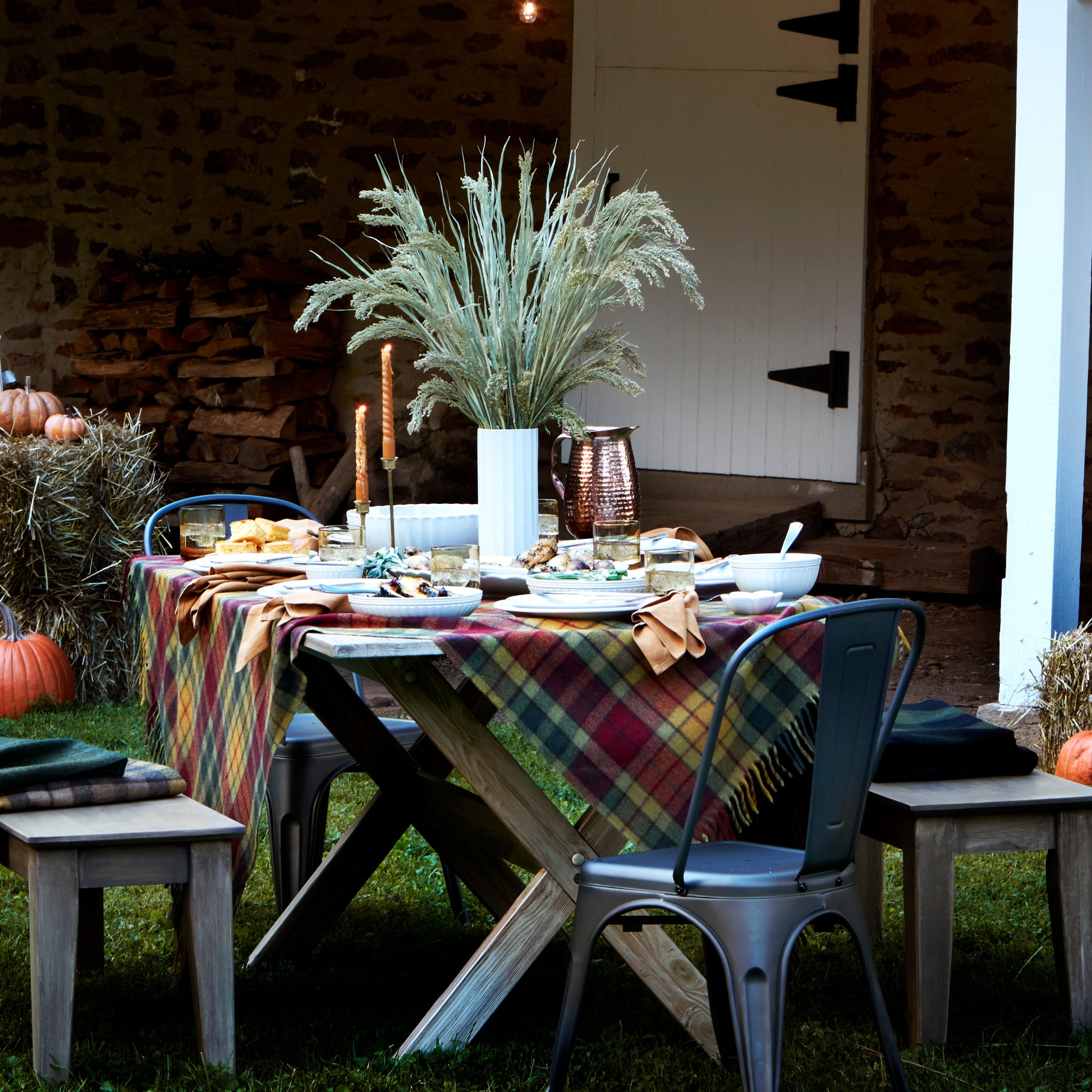 French Perle Groove White 12 Piece Dinnerware Set - Image 11