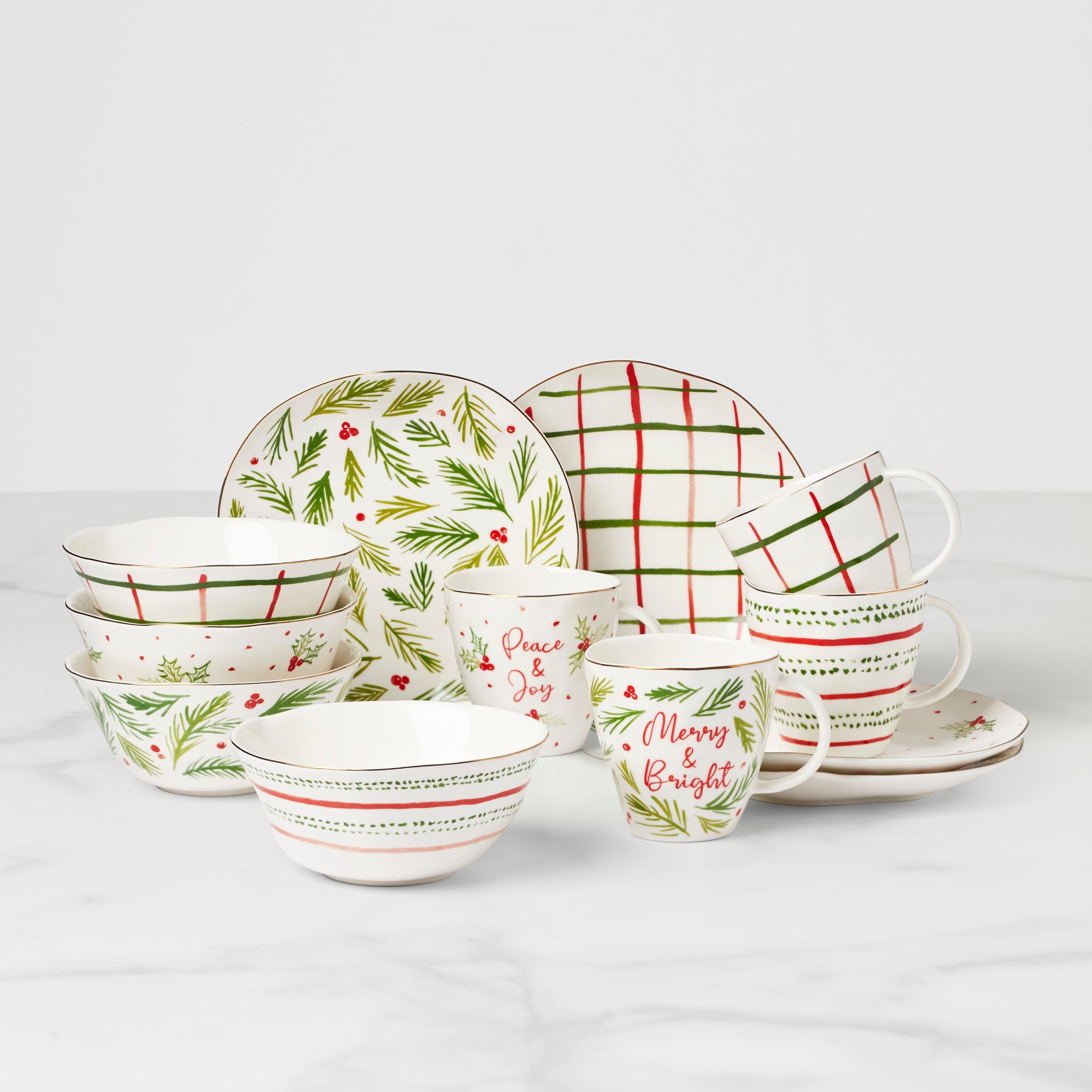 Bayberry 12 Piece Dessert Set