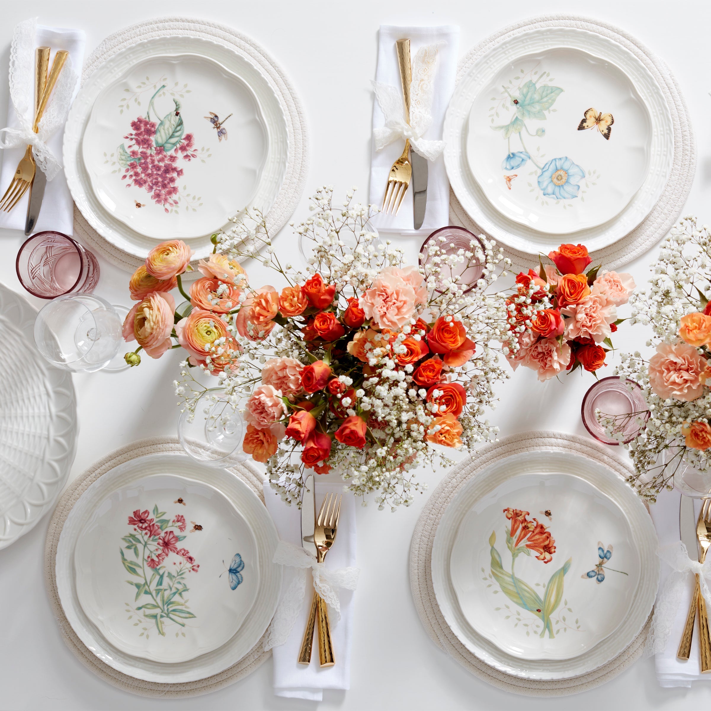 Wicker Creek 12 Piece Dinnerware Set - Image 8