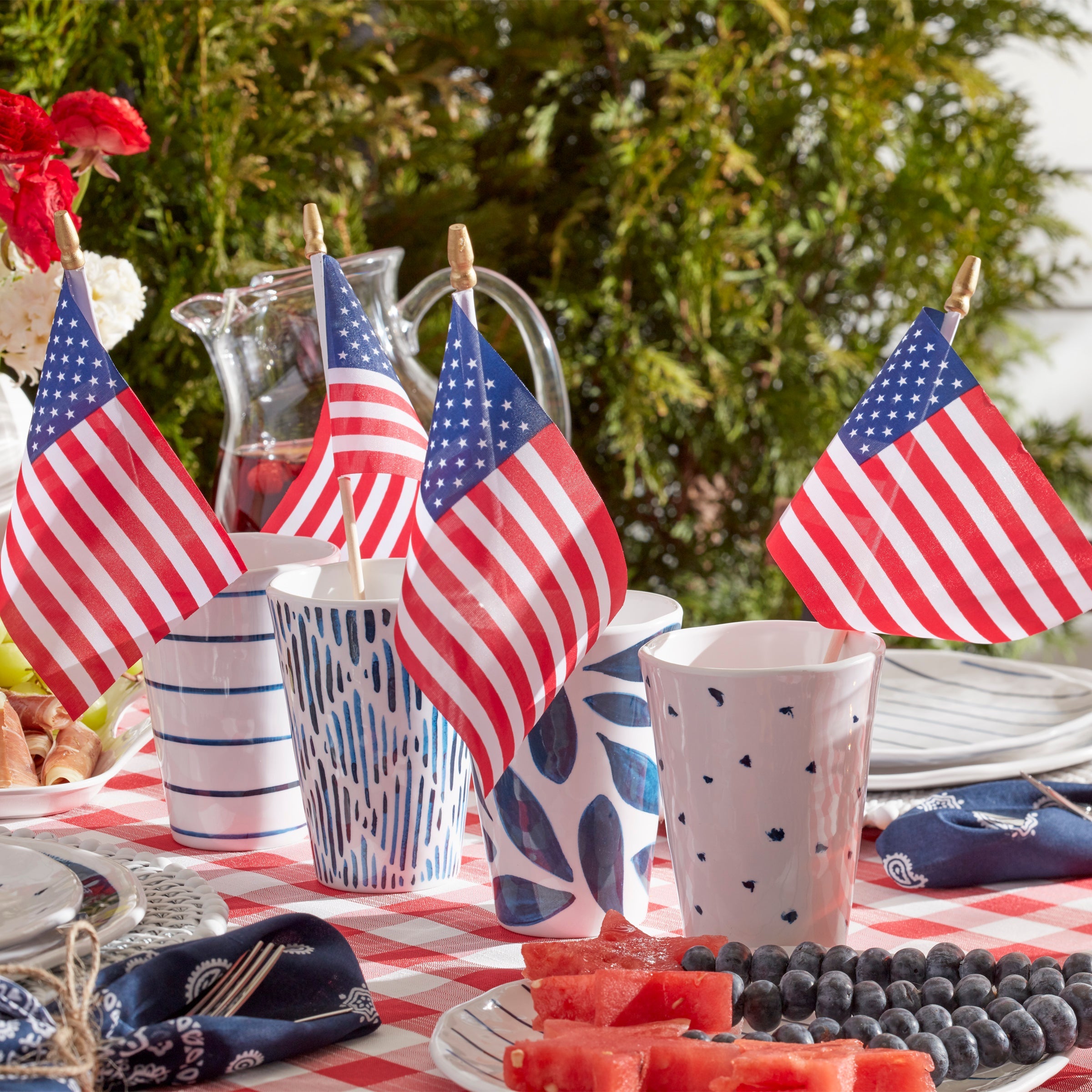 Alternative view of Blue Bay Melamine Assorted Tumblers   Set of 4