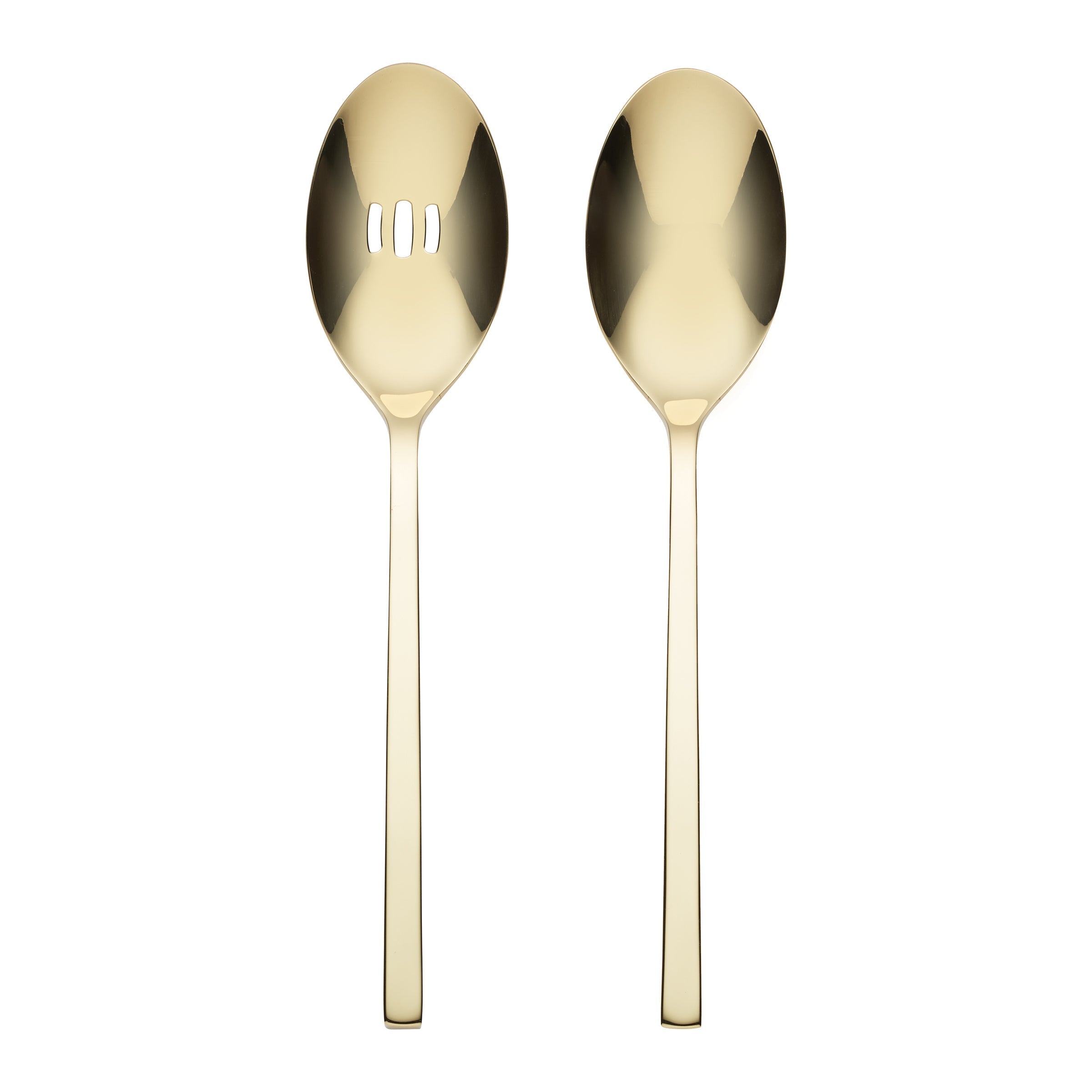 Allay Champagne 2 Piece Serving Spoons