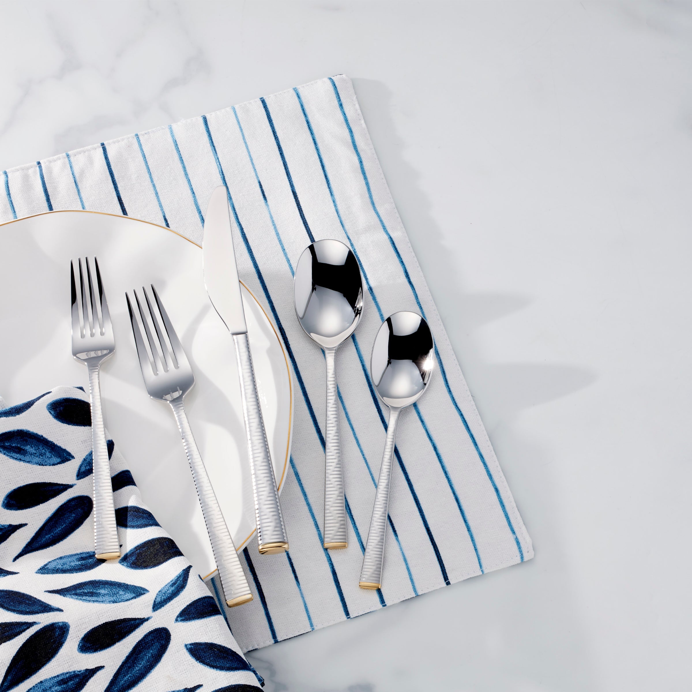 Blue Bay 20 Piece Flatware Set - Image 4