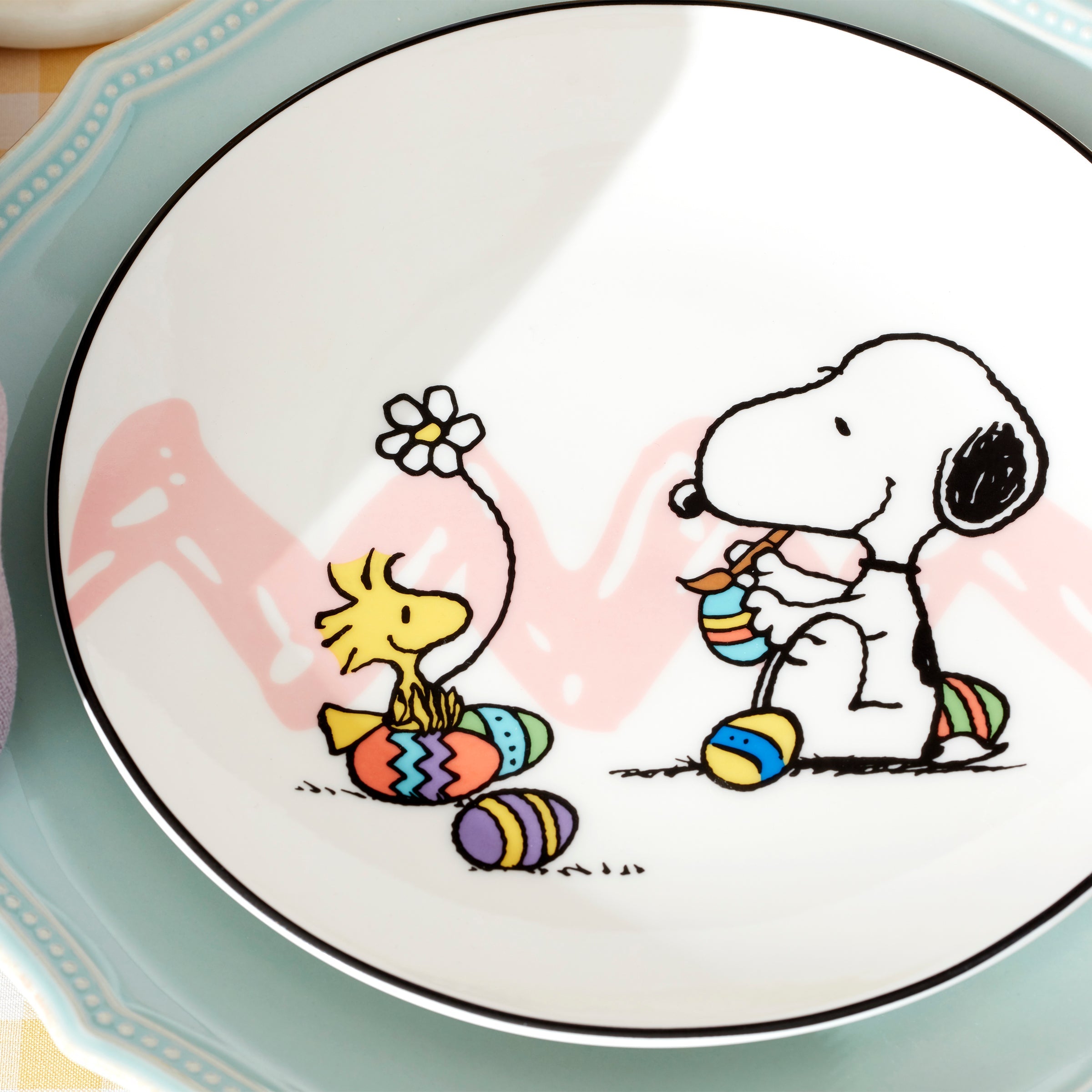 Snoopy Easter Accent Plates Set of 4 - Image 6