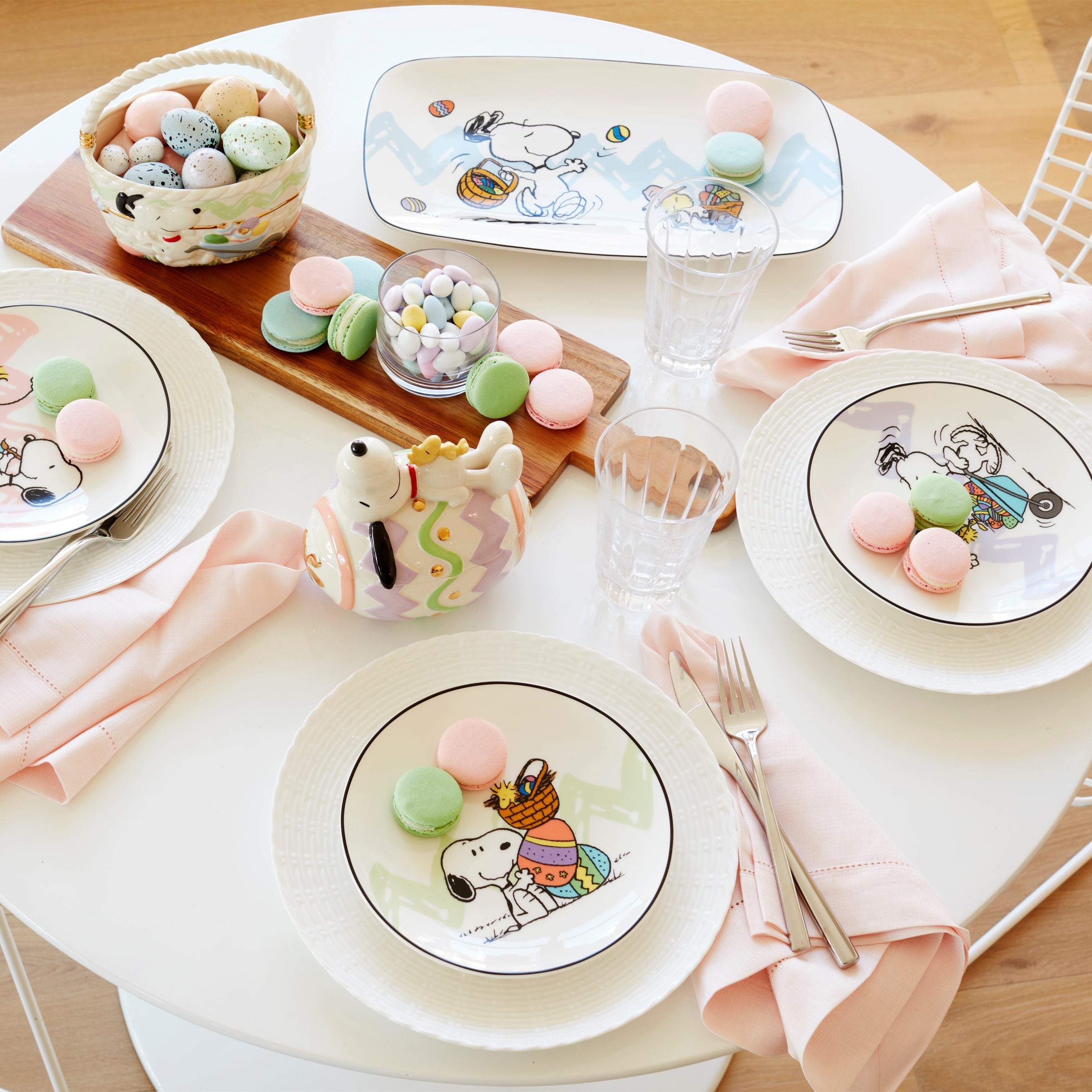 Snoopy Easter Accent Plates Set of 4 - Image 9