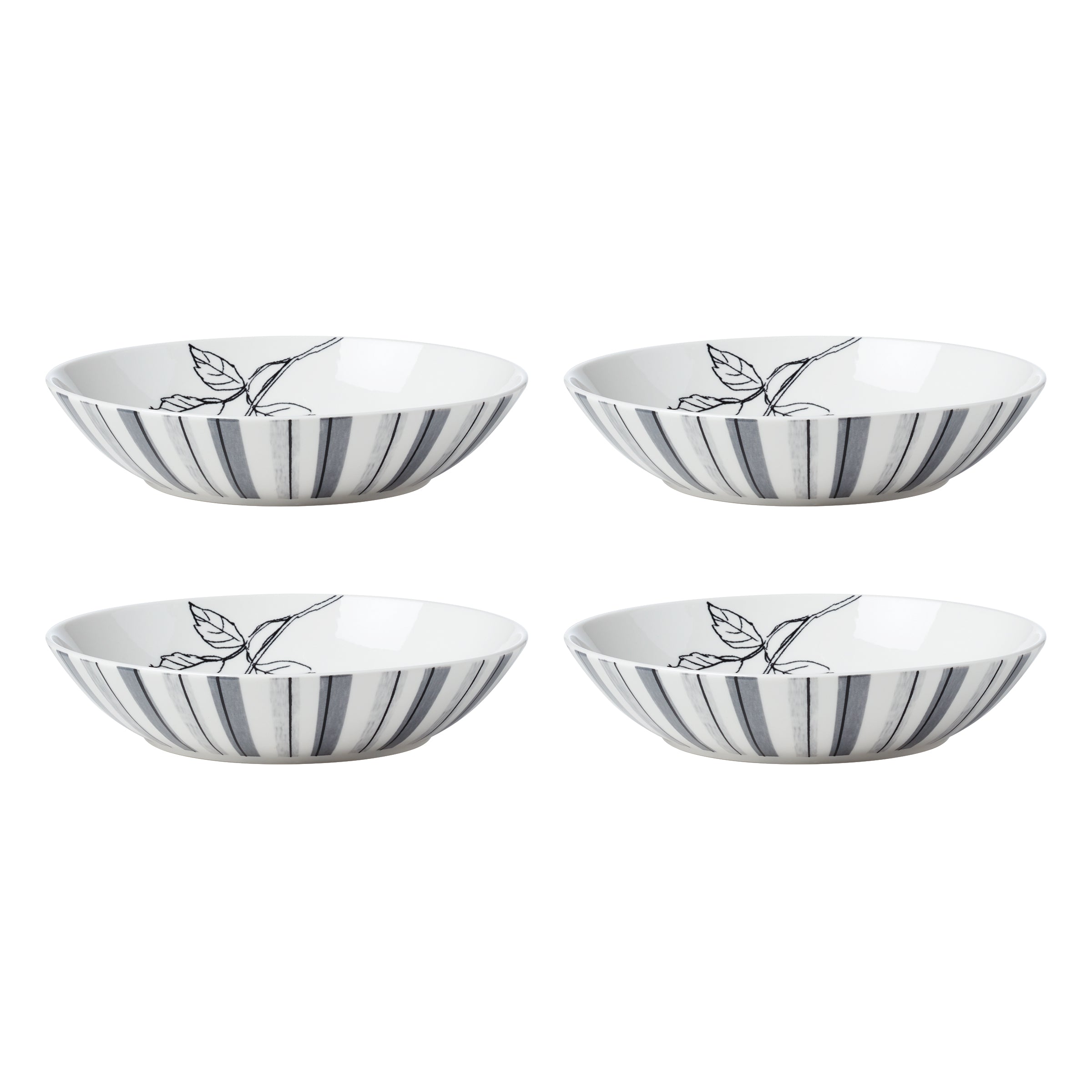 Sketchbook 12 Piece Dinnerware Set - Image 13