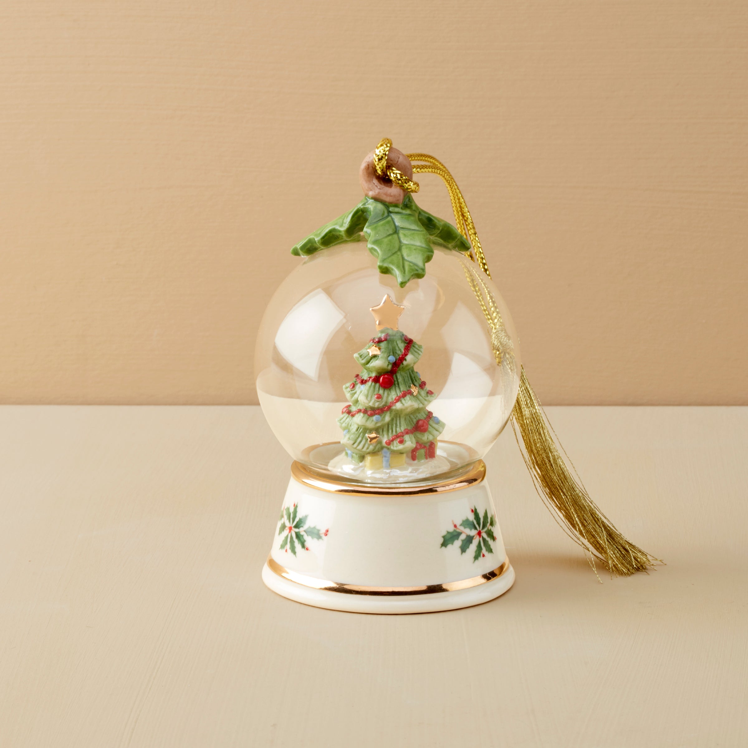 Alternative view of Tree Snow Globe Ornament