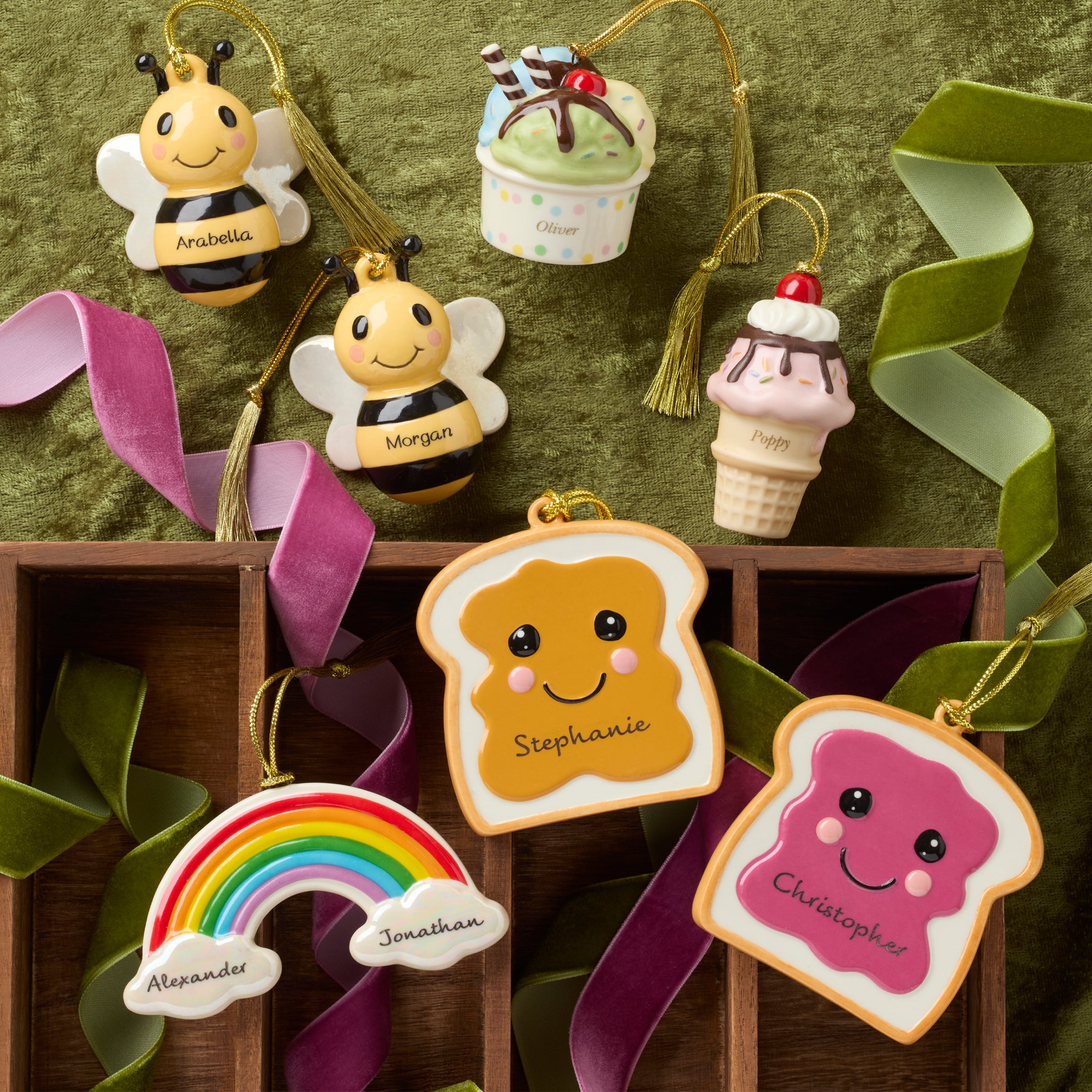 Personalized Christmas Cactus Ornament - Image 4