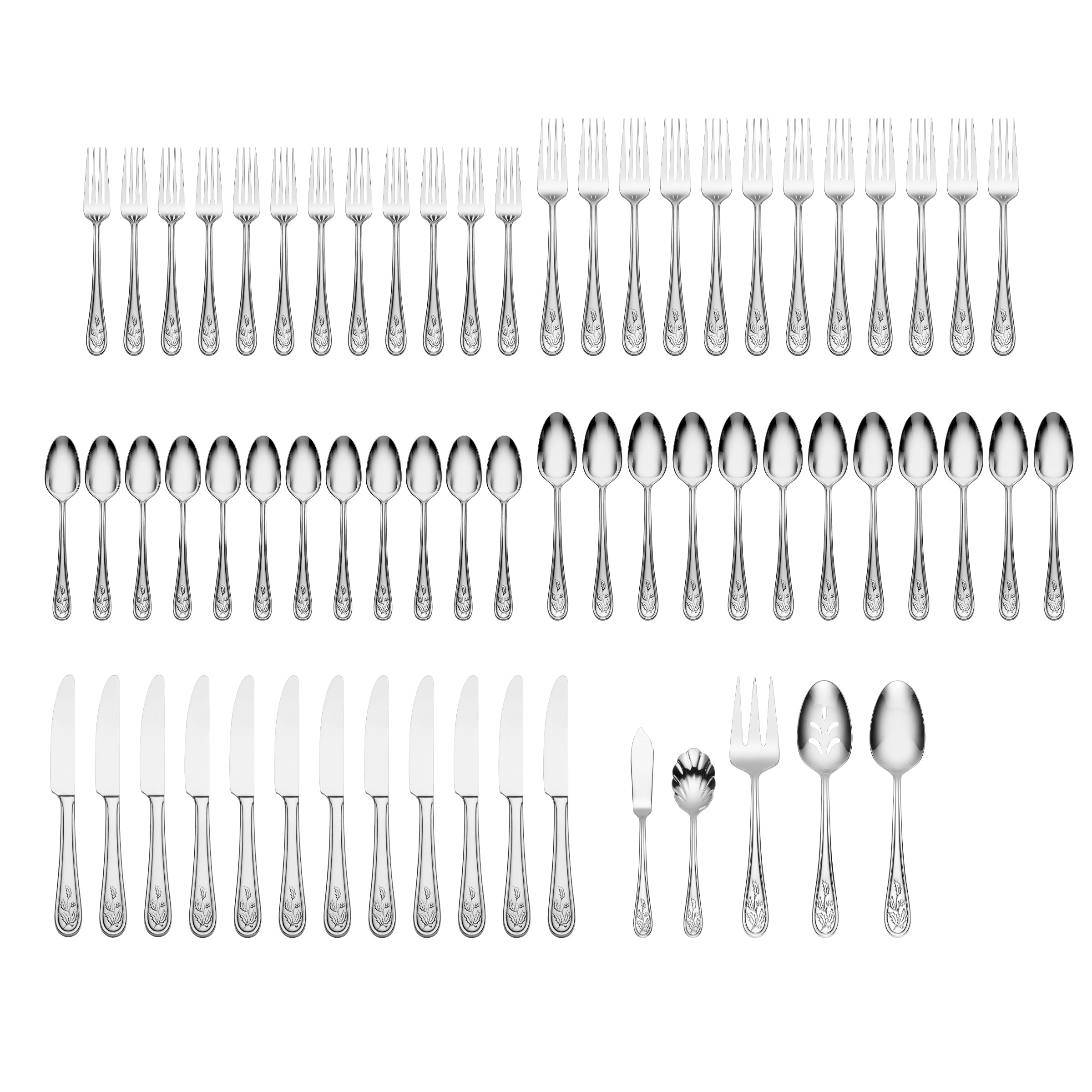Holiday 65 Piece Flatware Set - Image 2