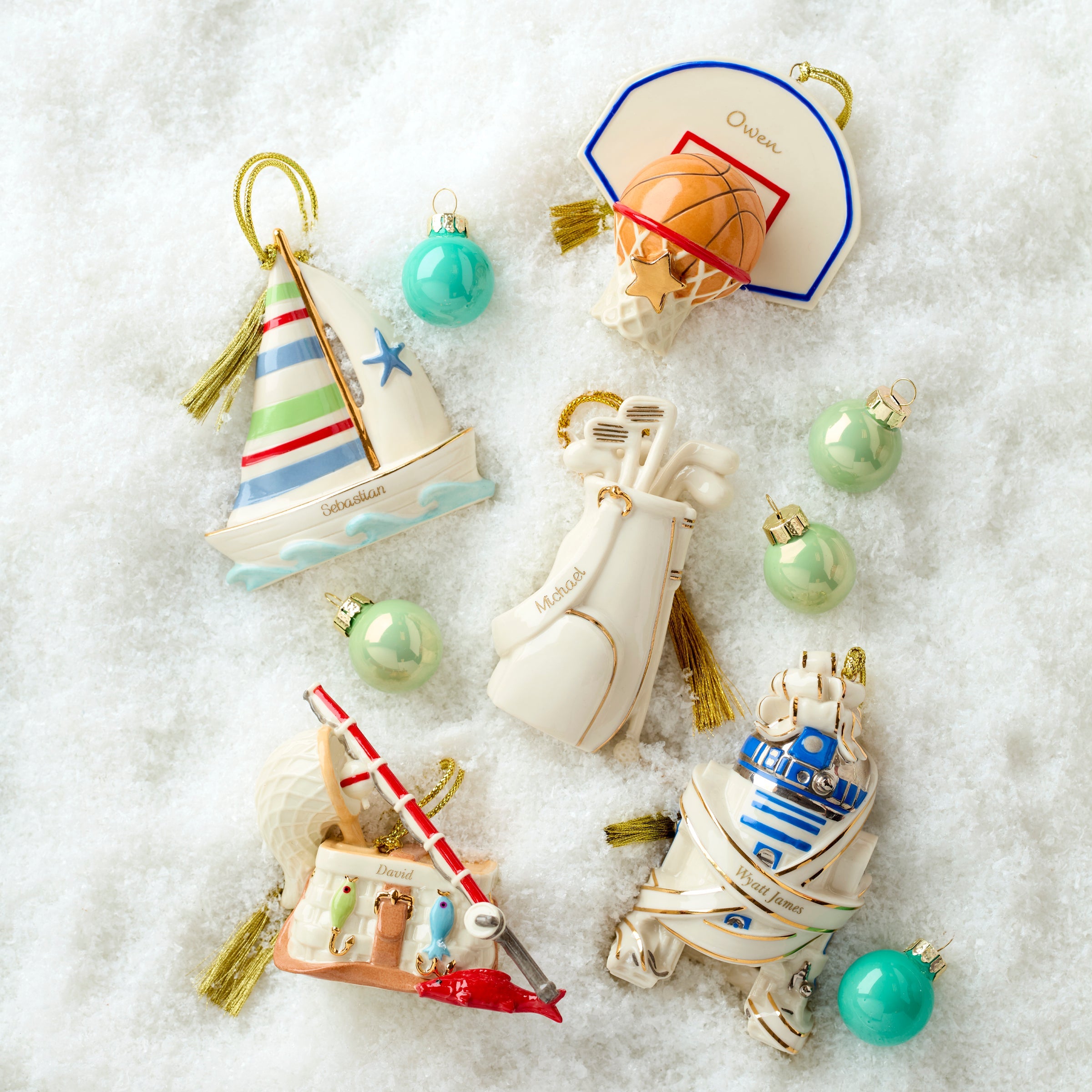 Personalized Gone Fishing Ornament - Image 5