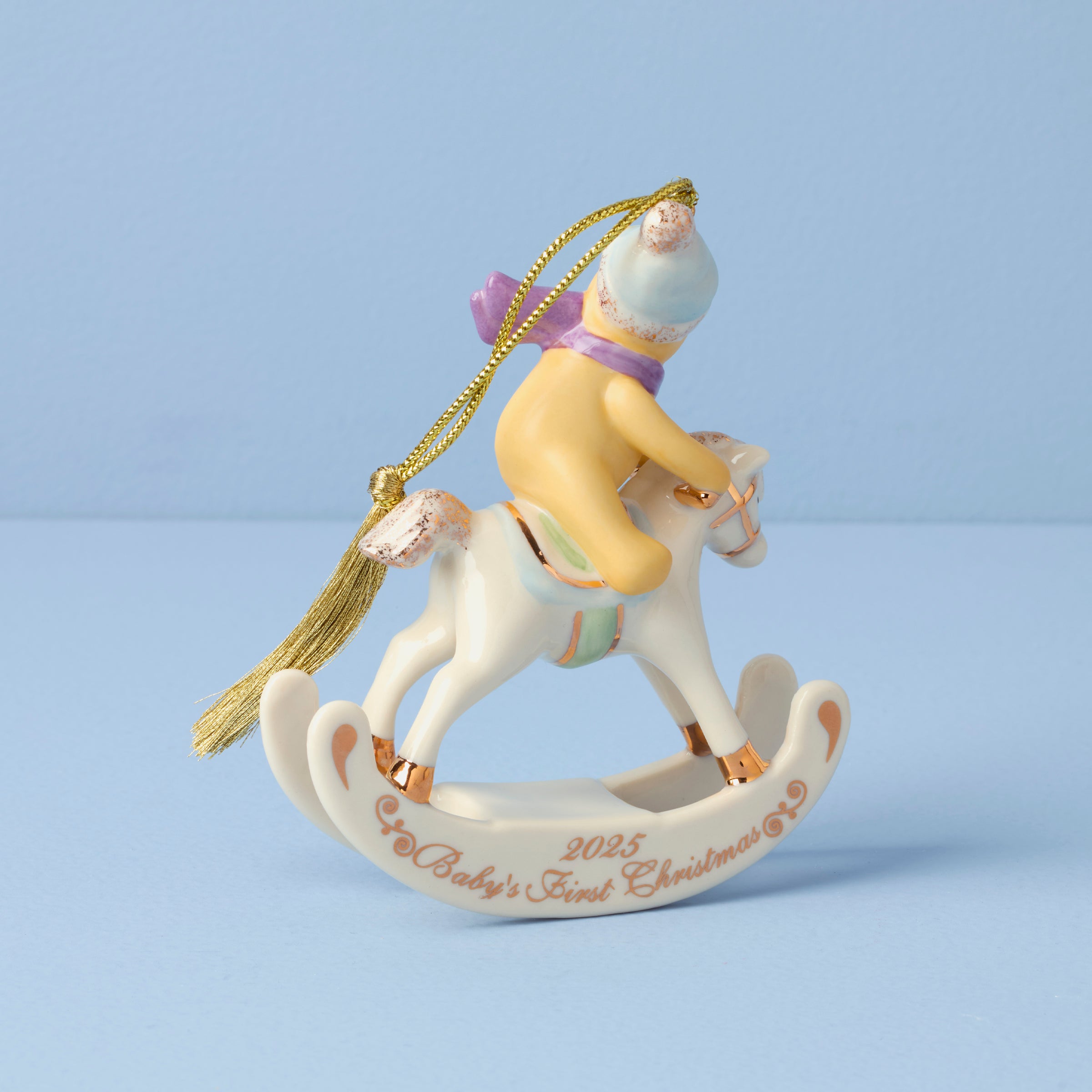 Alternative view of 2025 Winnie The Pooh Baby's 1st Christmas Ornament