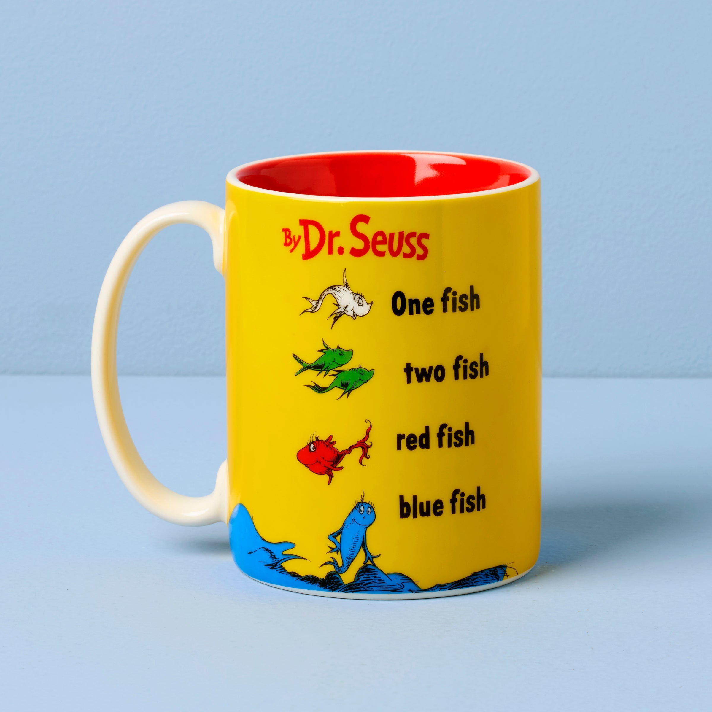 Alternative view of Dr. Seuss' One Fish Two Fish Mug