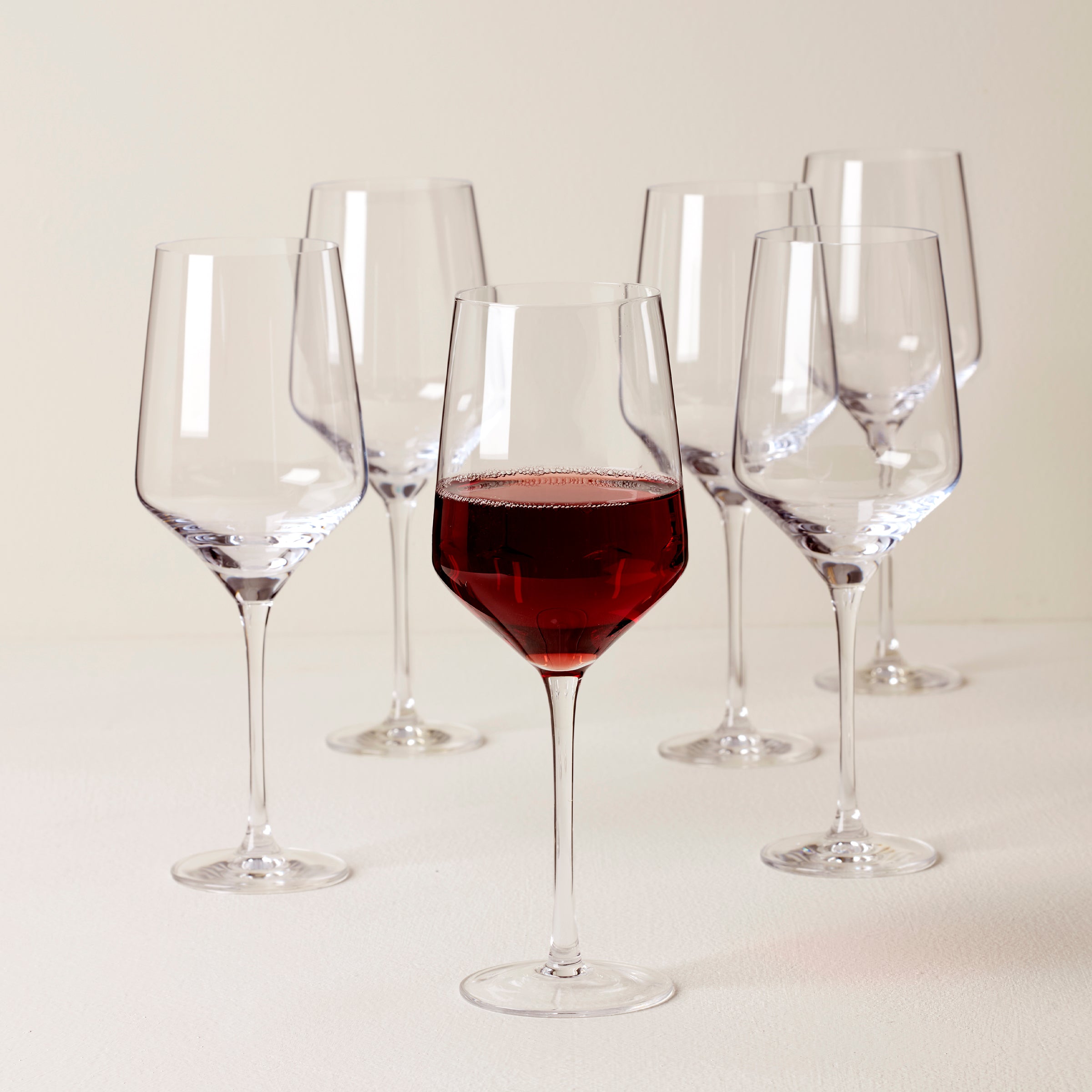 Alternative view of Tuscany Classics Angled Wine Glasses   Set Of 6