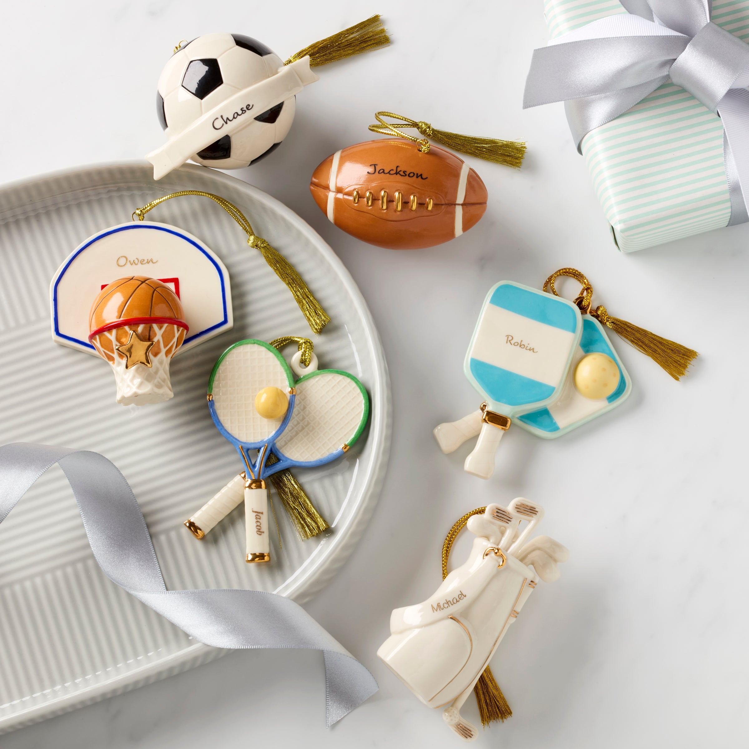 Personalized Basketball Ornament - Image 6