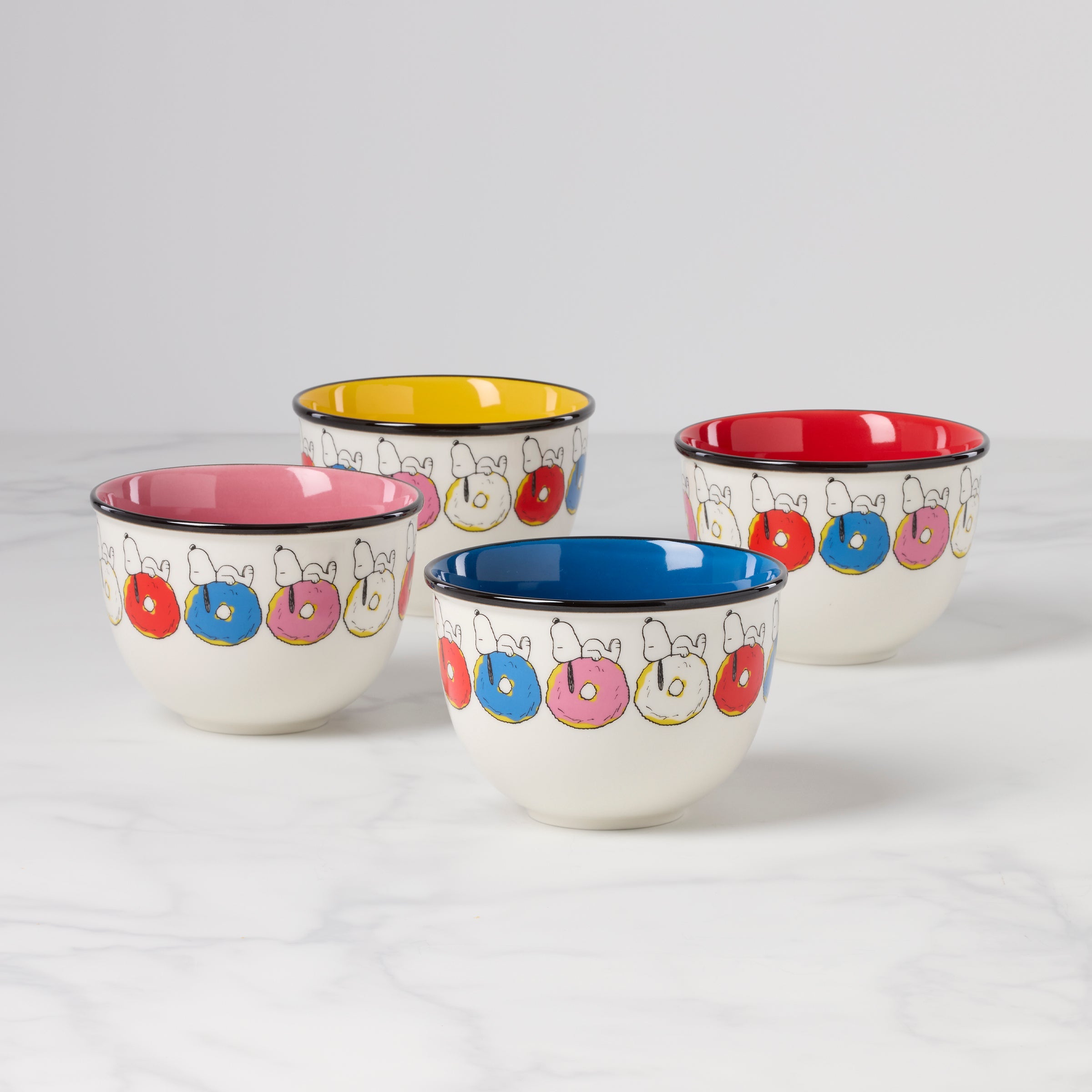 Chef Snoopy Dessert Bowls Set of 4