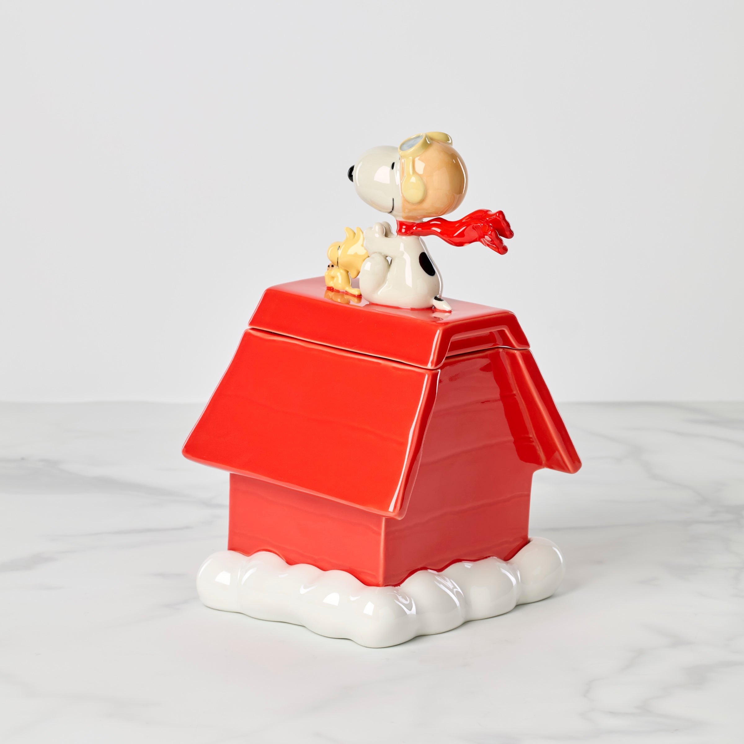 Alternative view of Chef Snoopy Figural Cookie Jar