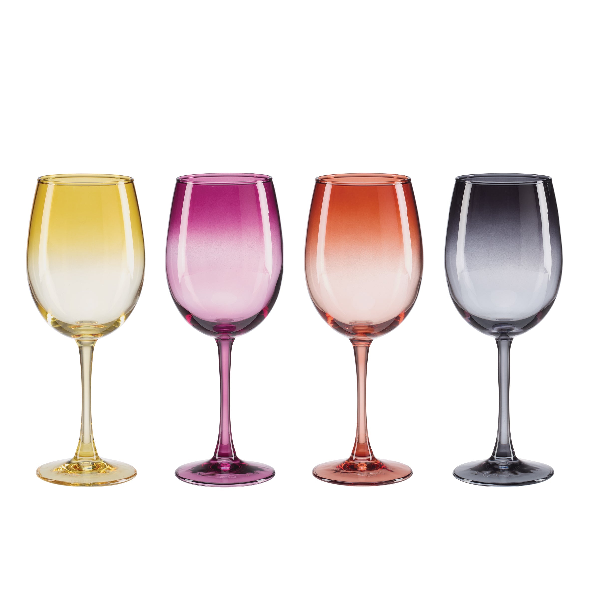 Golden Hour All Purpose Wine Glasses   Set Of 4