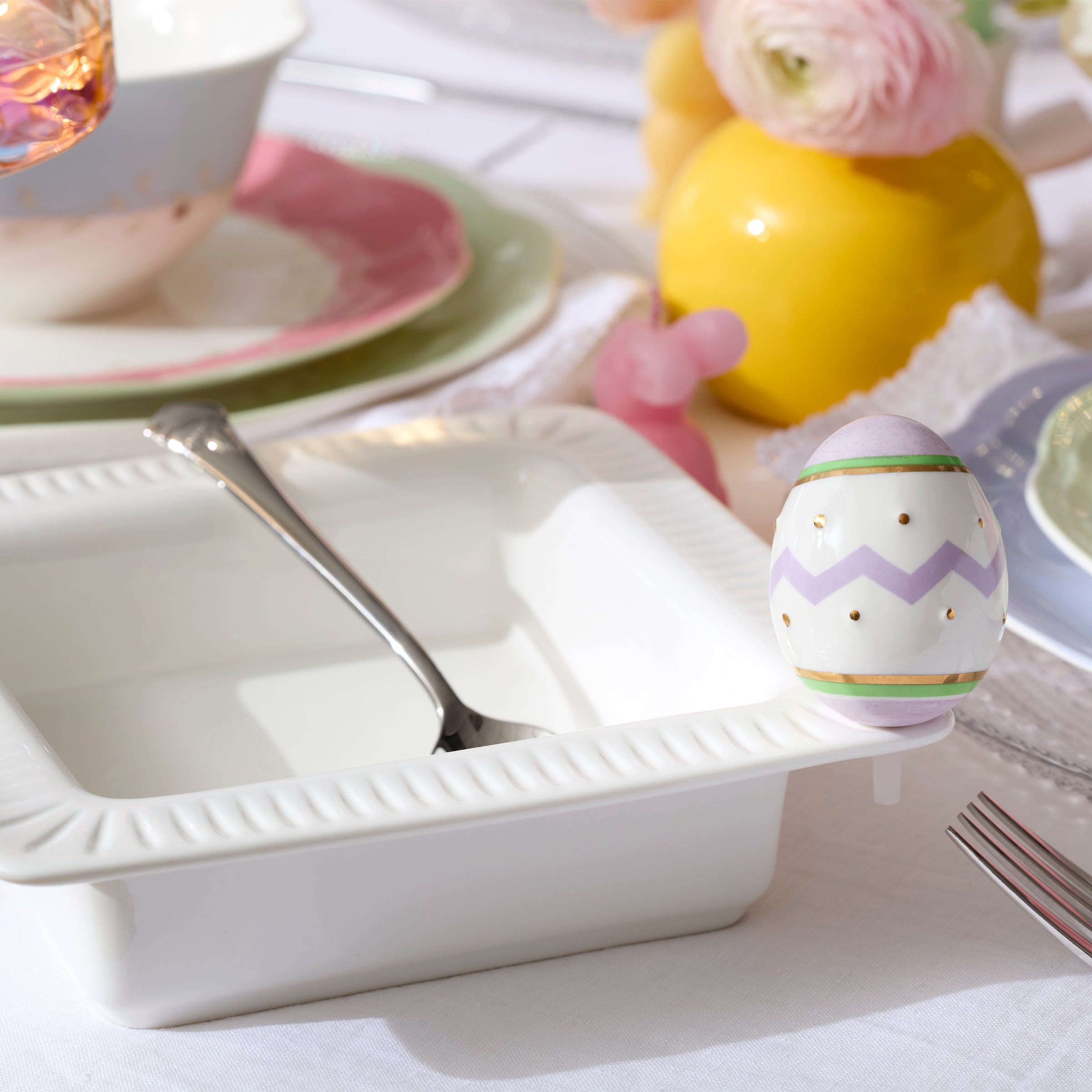 Alternative view of Profile Poppers Square Bowl & Easter Egg Set