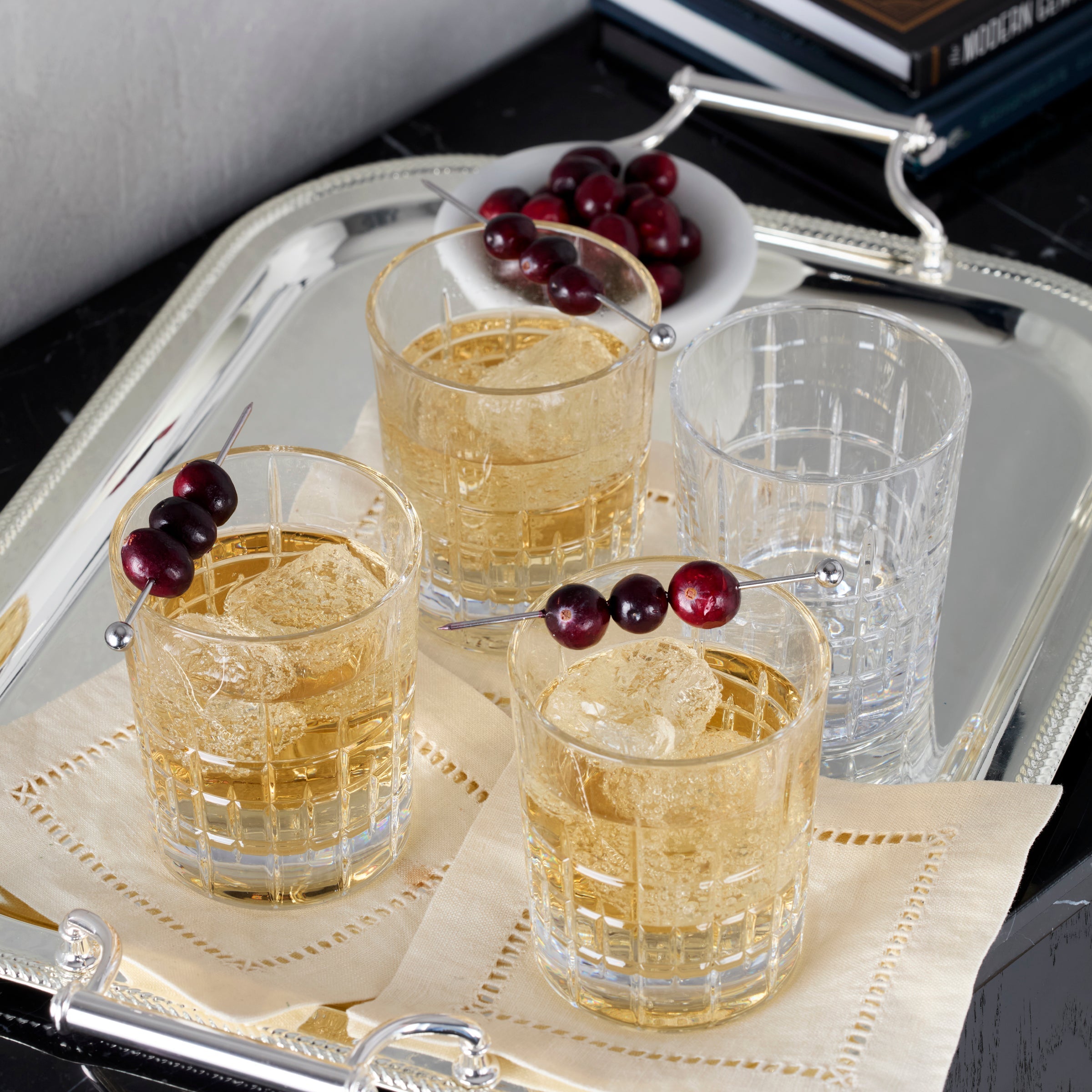Deklan Double Old Fashion Glasses Set Of 4 - Image 3