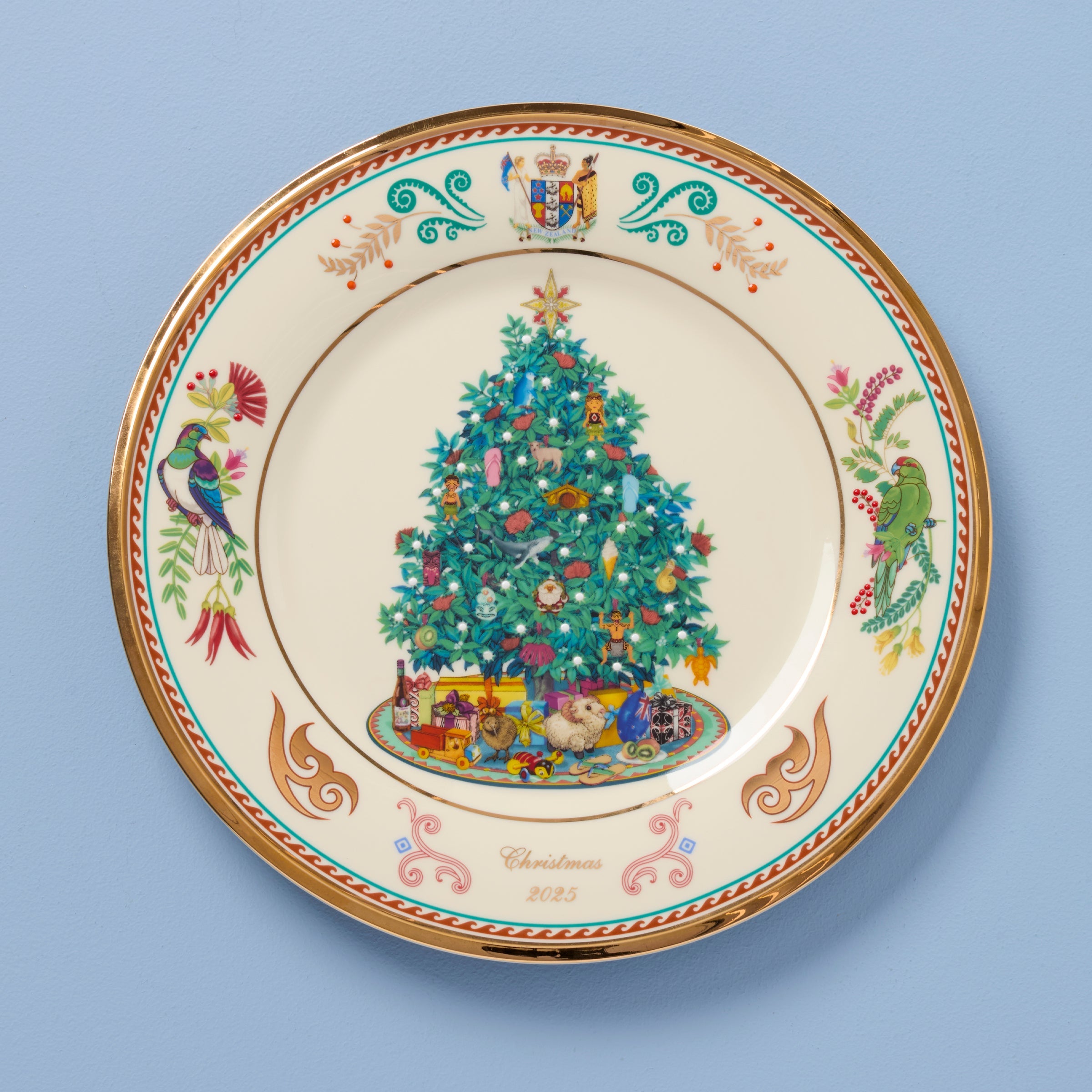 2025 Trees Around The World Plate New Zealand