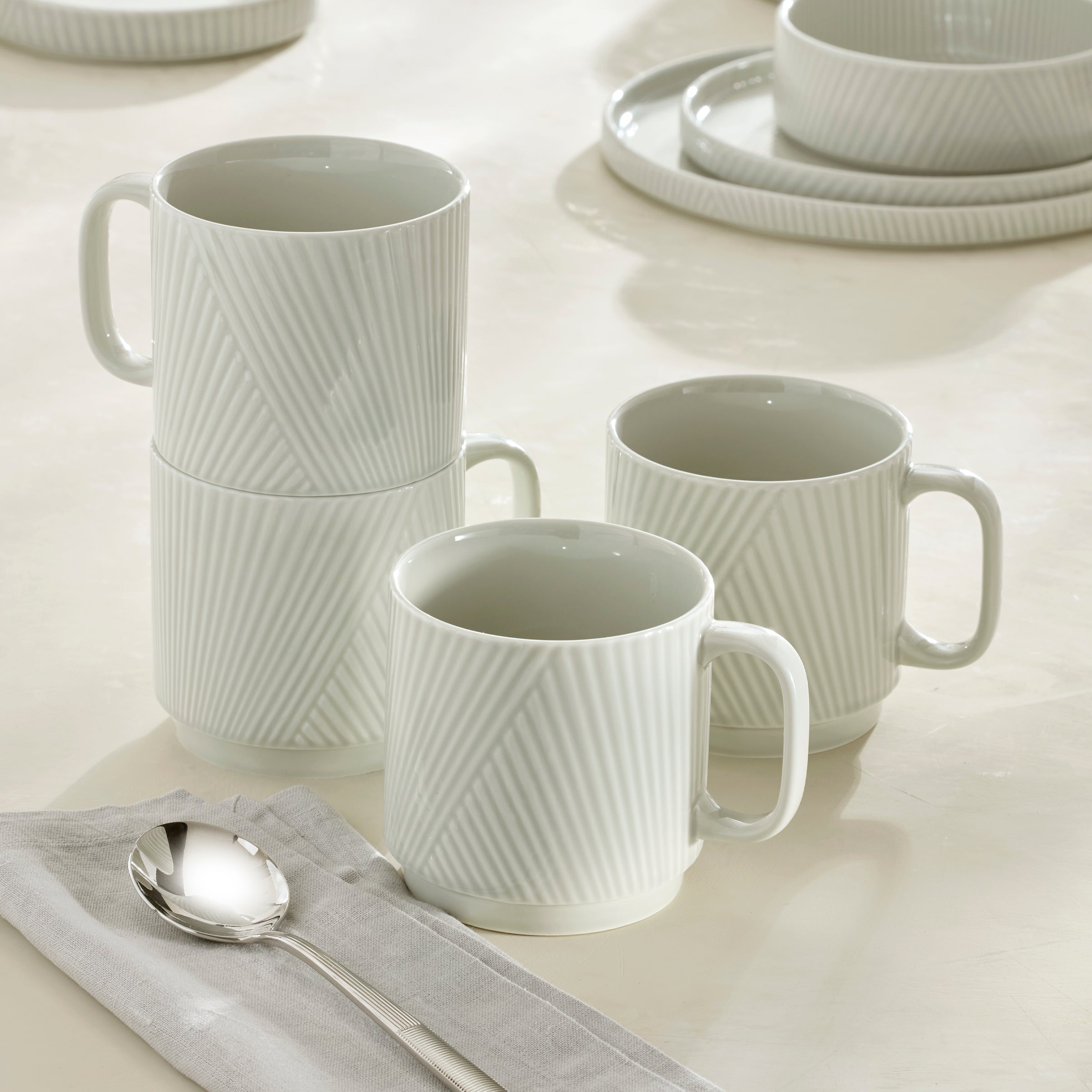 Alternative view of Modulus Vapor Mugs   Set of 4