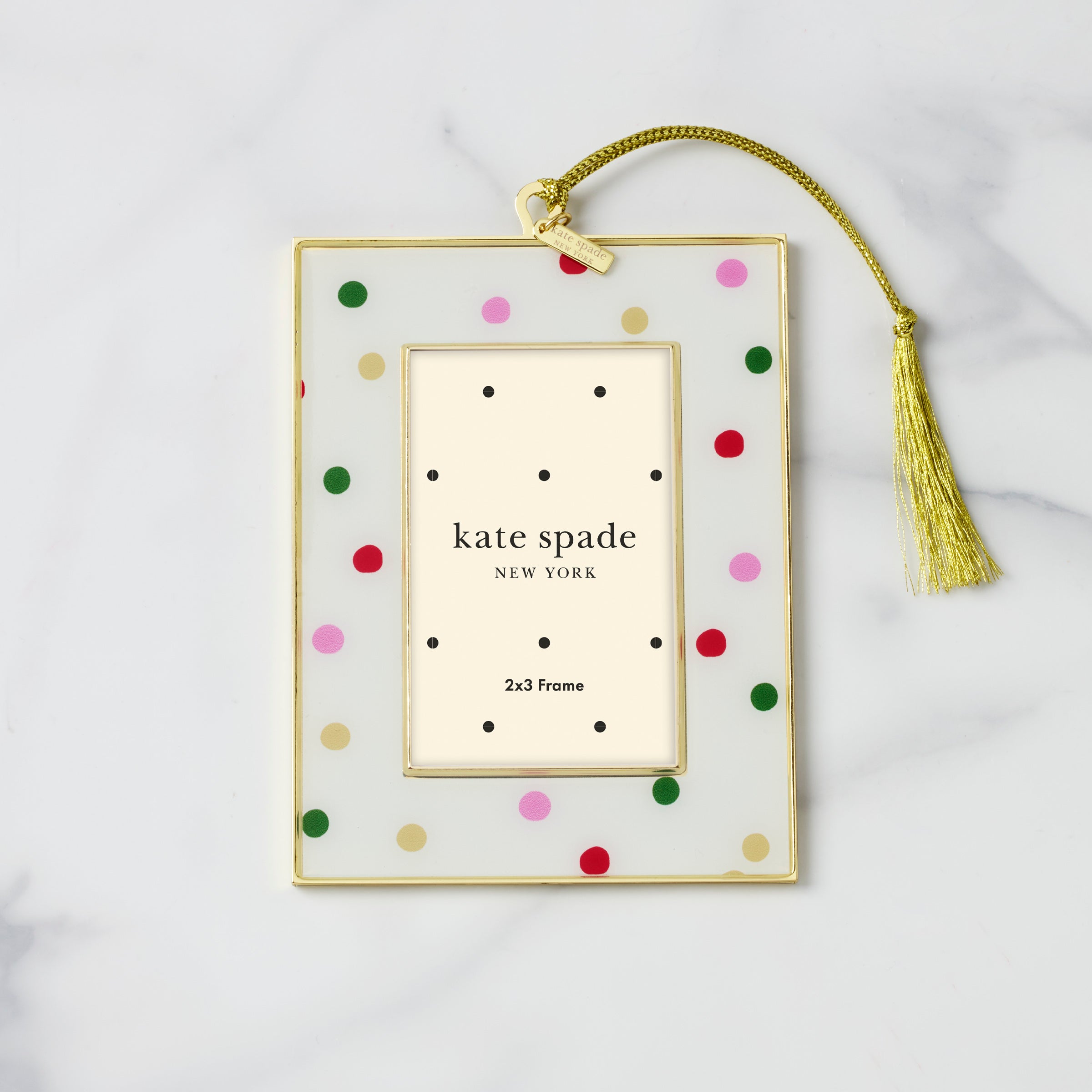 Be Jolly Mini Frame Ornament   Dot