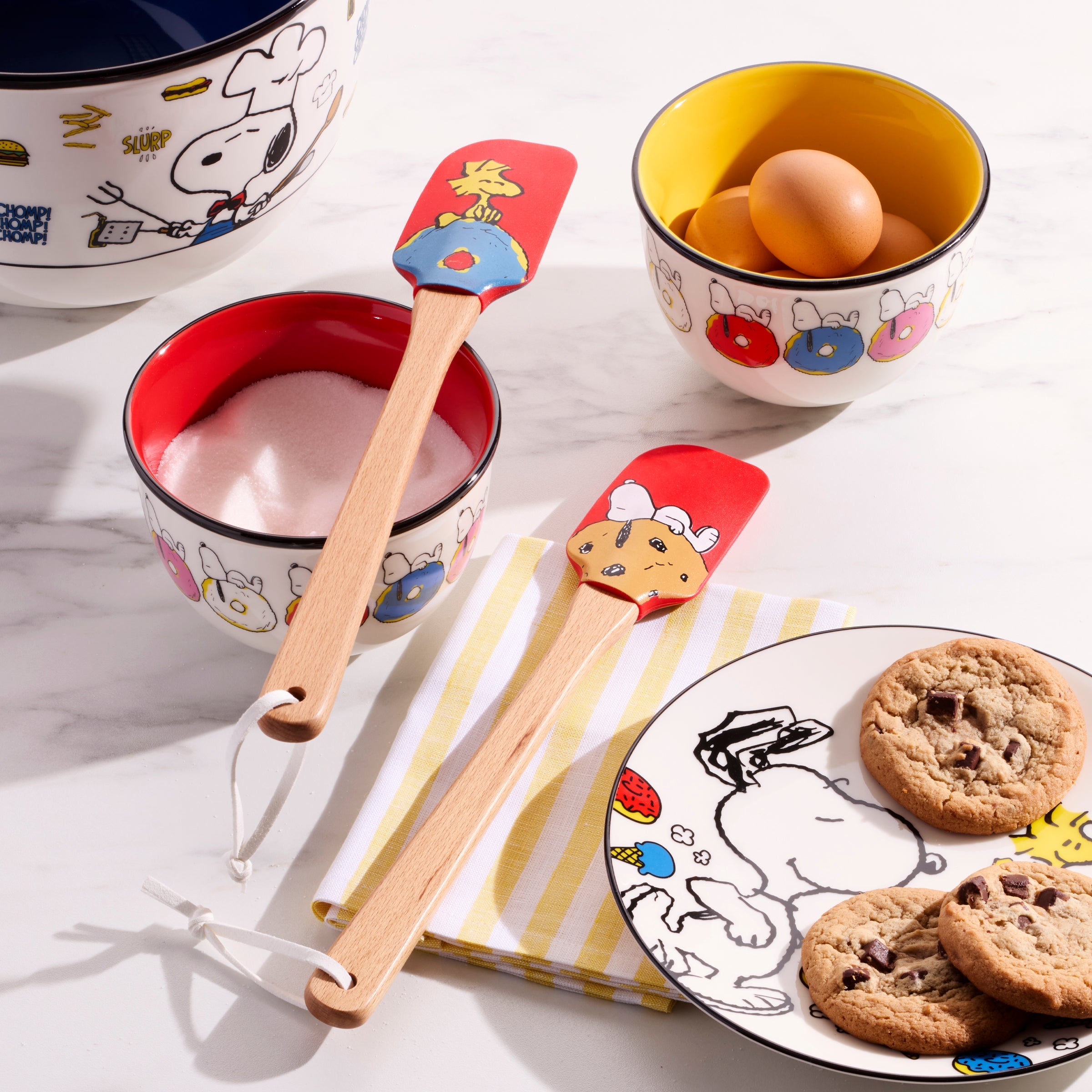 Chef Snoopy Red Spatulas Set of 2 - Image 2