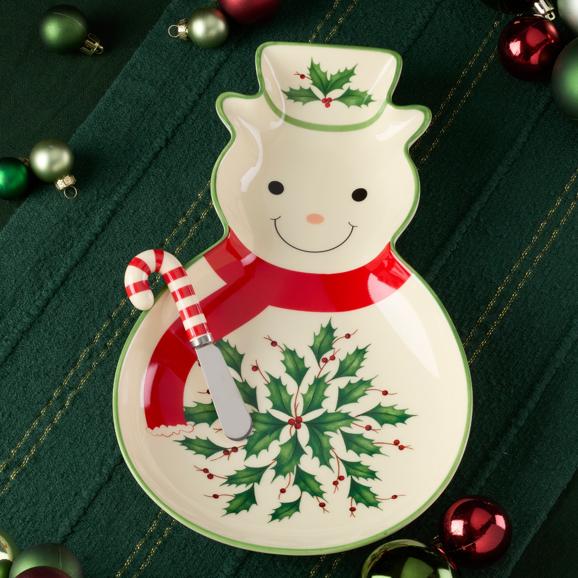 Holiday Tray With Spreader - Image 3