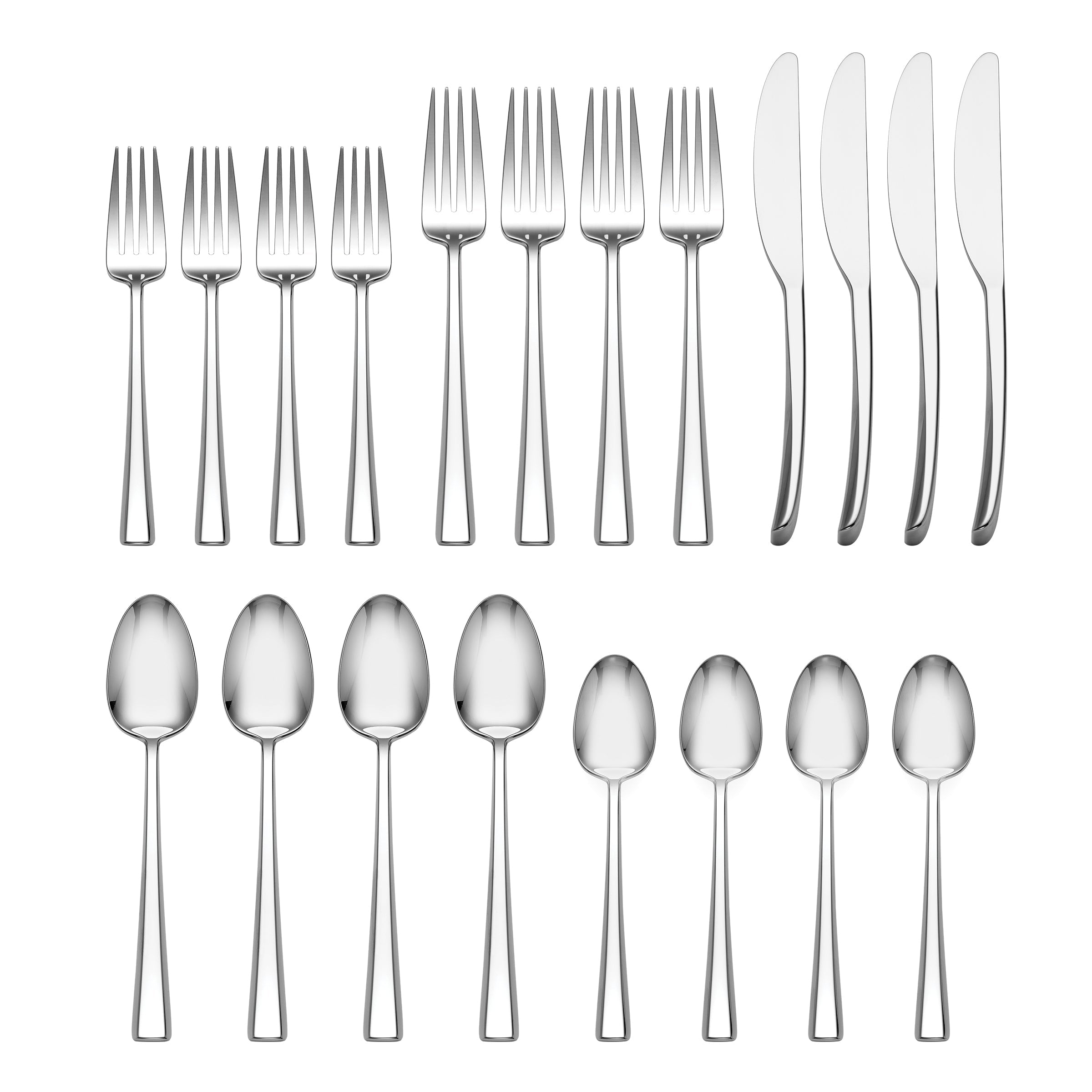 Alternative view of Maxine Mirror 20 Piece Flatware Set