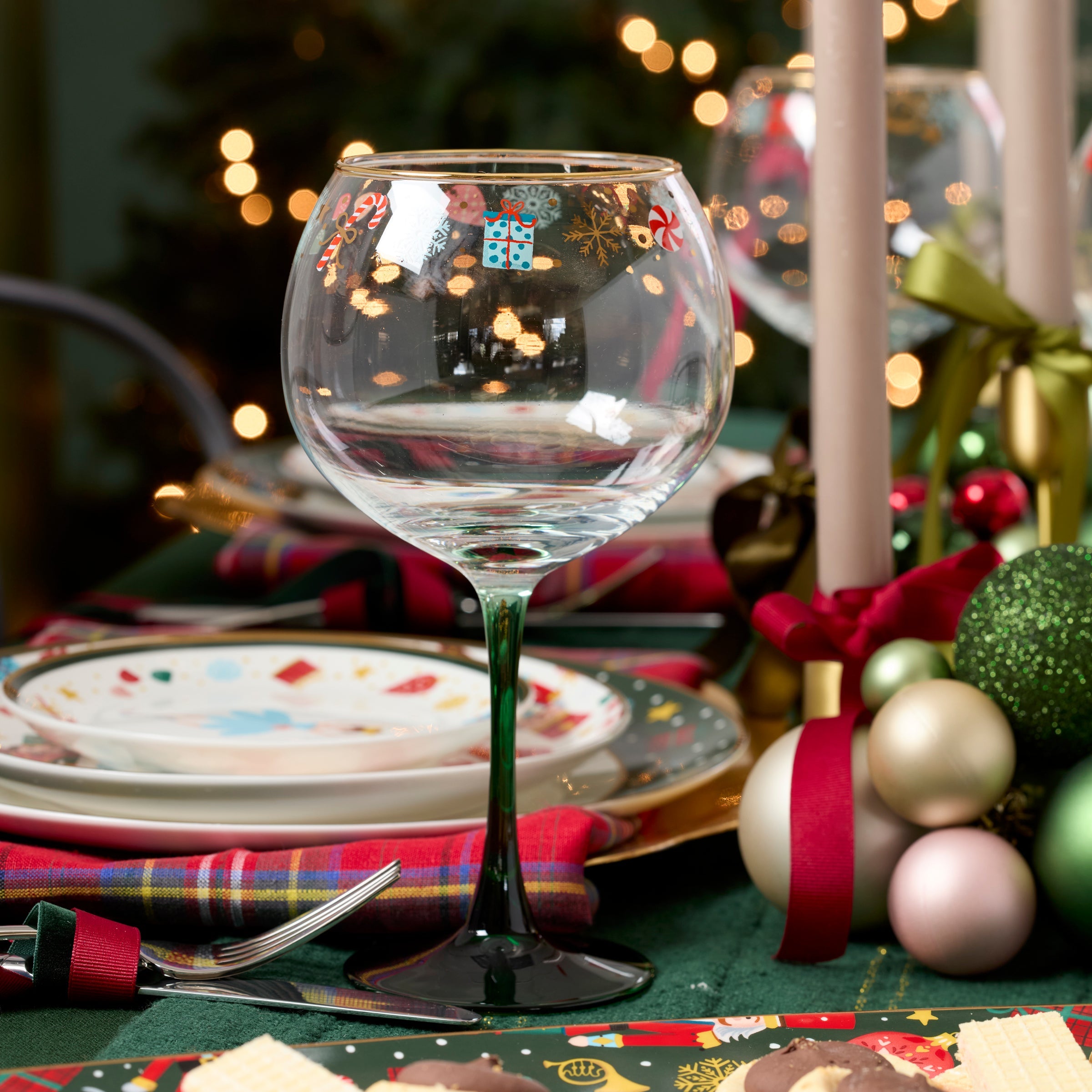 Nutcracker Ballet Balloon Wine Glasses, Set of 4 - Image 3