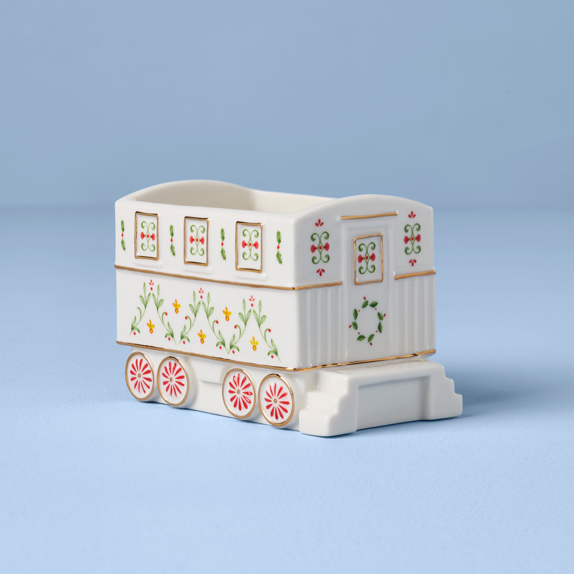 Lenox Holiday Village Christmas Train Server - Image 5