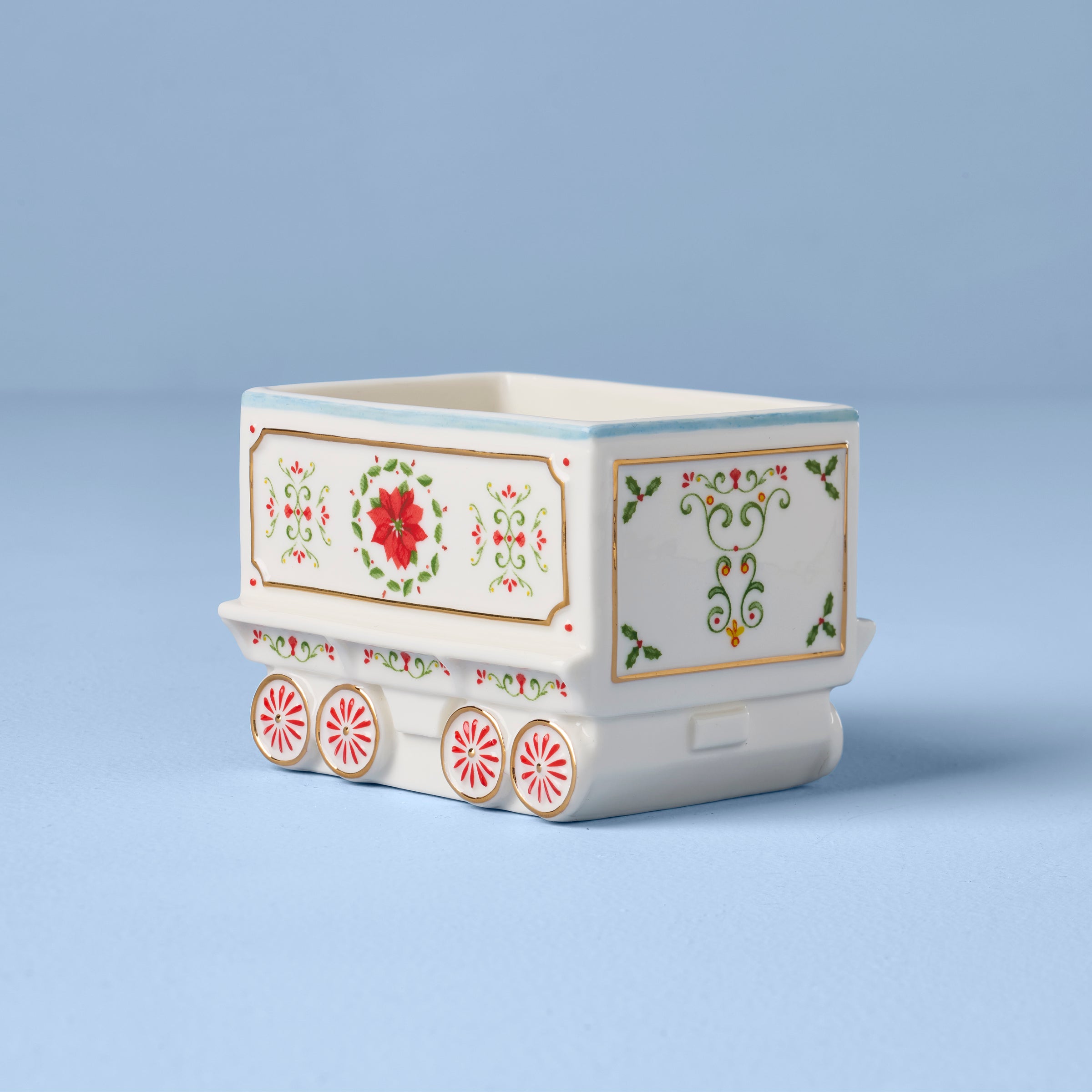 Lenox Holiday Village Christmas Train Server - Image 6