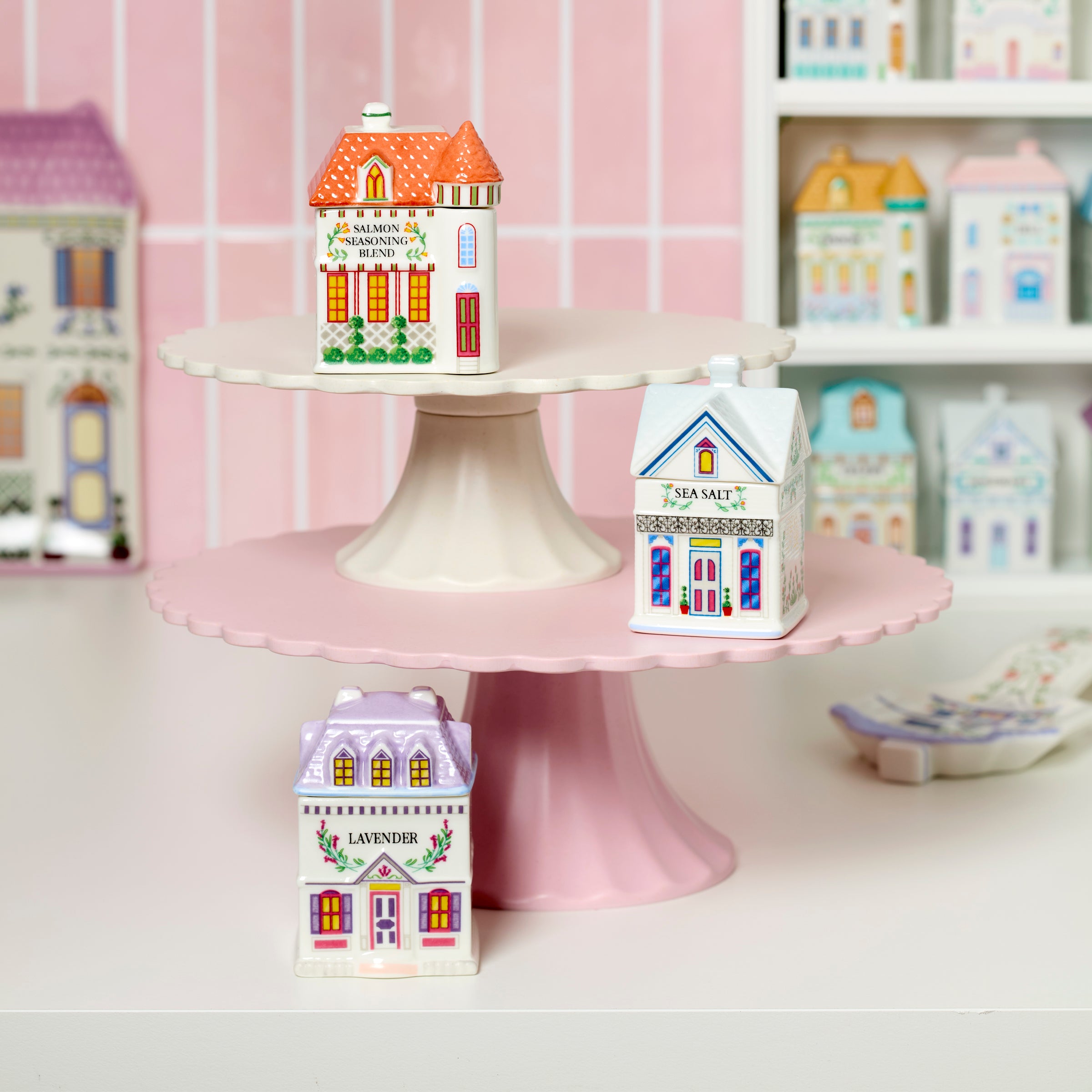 Lenox Spice Village 3 Piece West Coast Spice Jars Set - Image 3