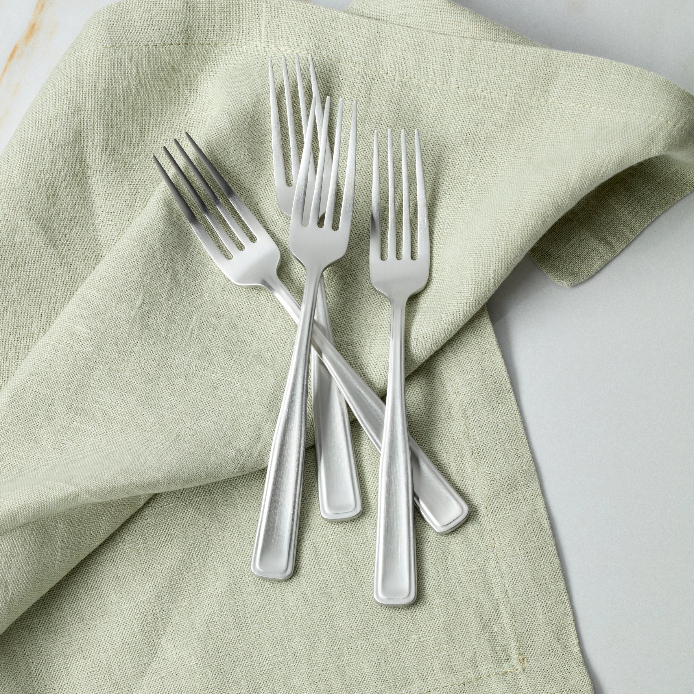 Reid Satin Salad Fork Set of 4 - Image 2