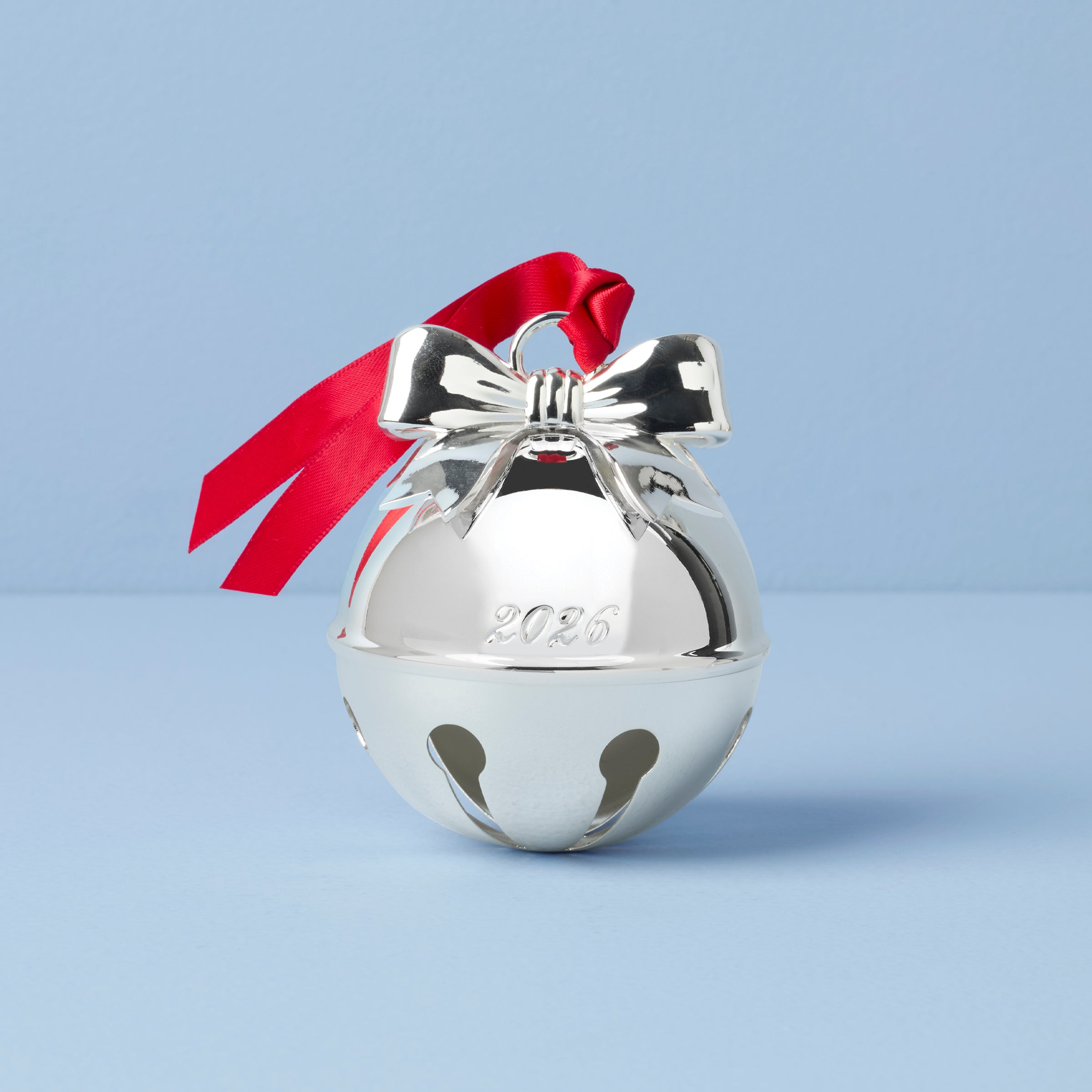 2026 Jingle Bell Silverplate Ornament