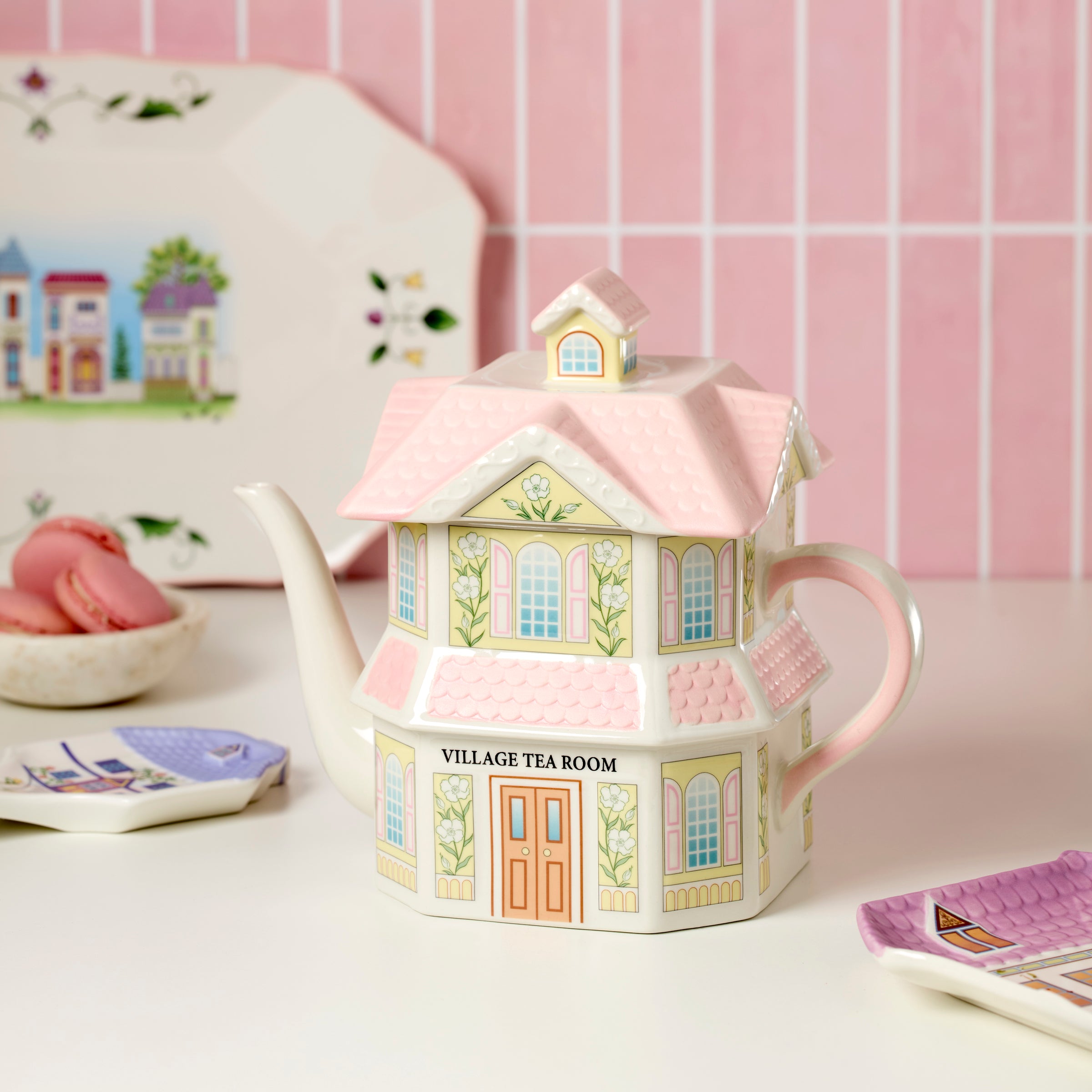 Lenox Spice Village Teapot - Image 5