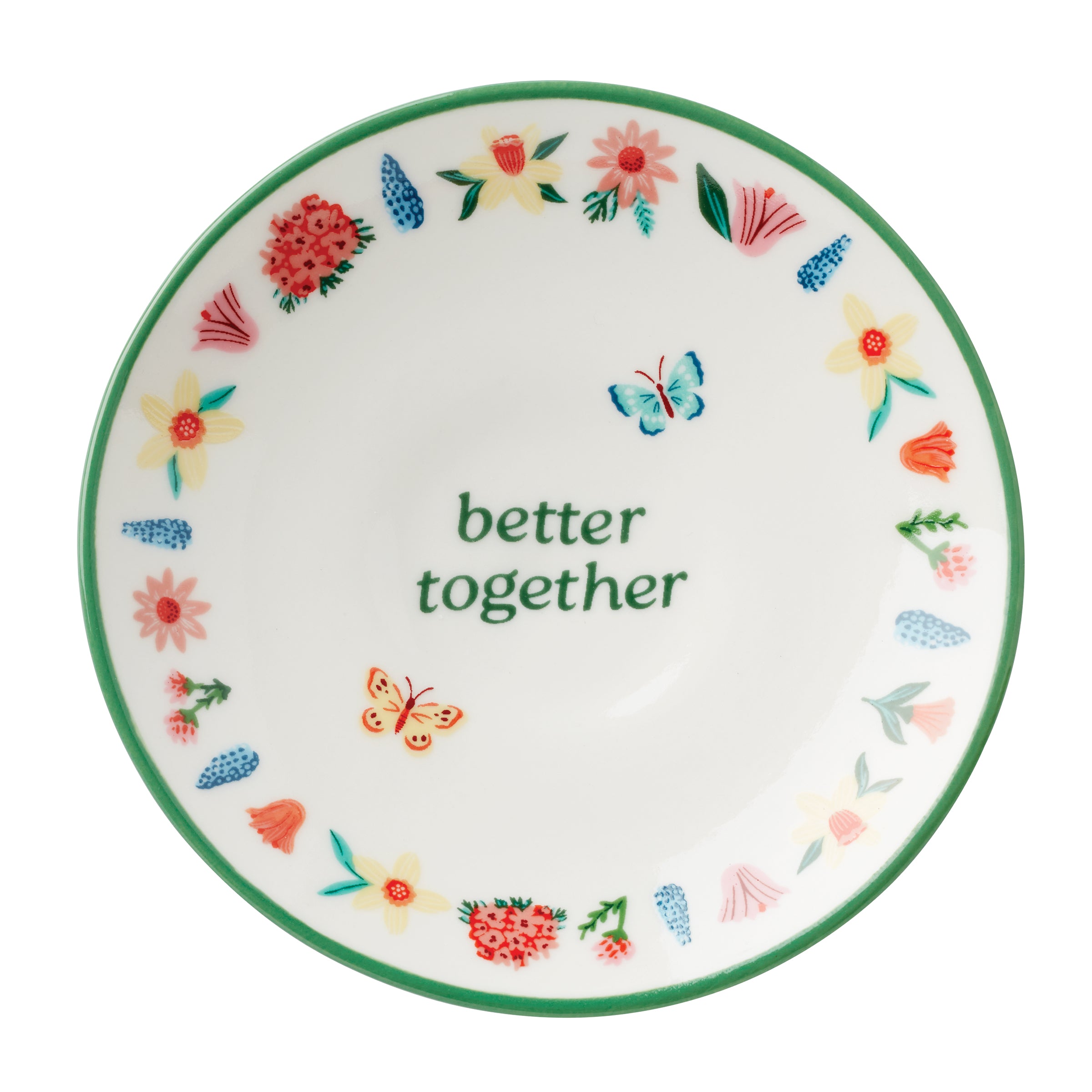 Alternative view of First Blooms Ring Dish