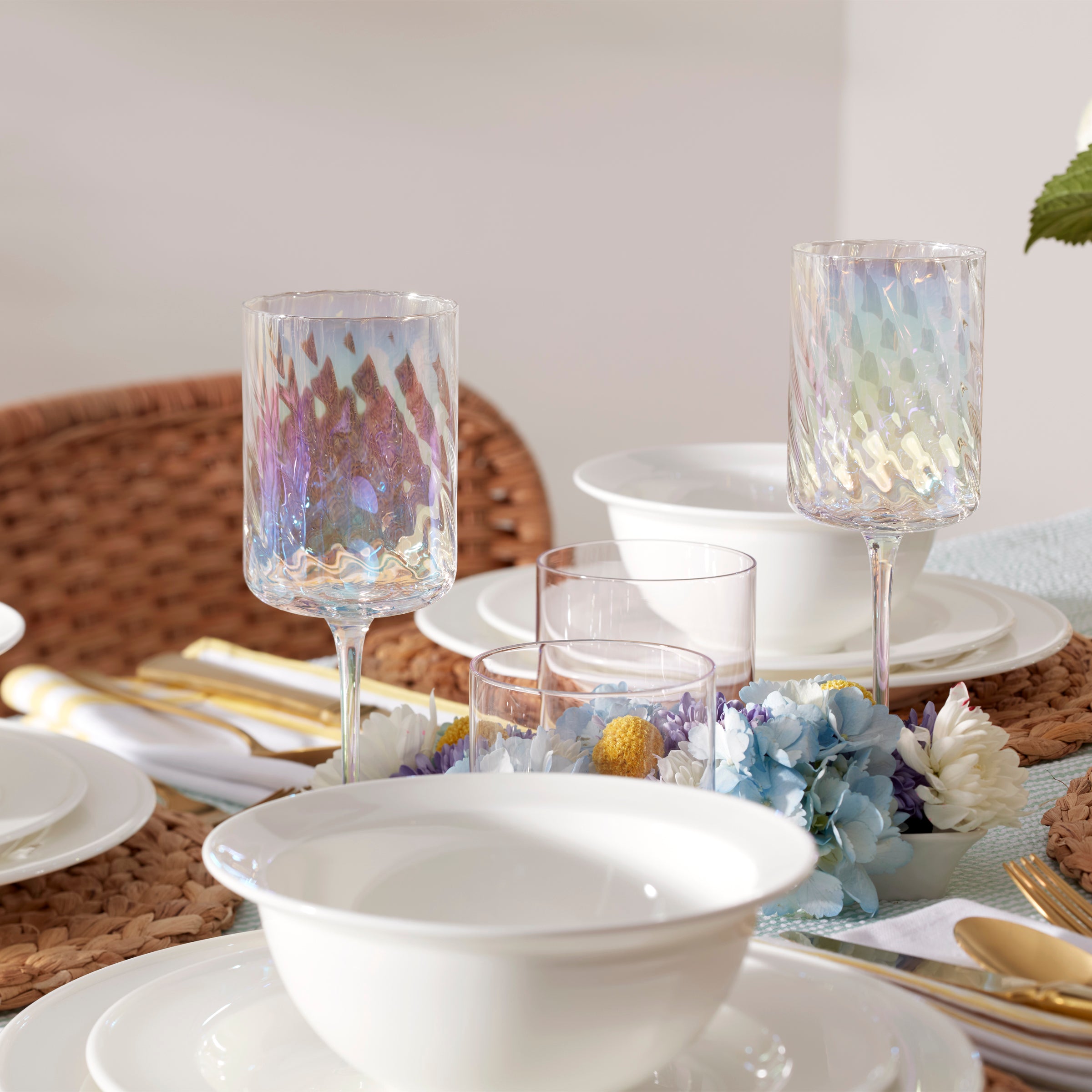 Studio 1414 Rimmed 12 Piece Dinnerware Set - Image 8