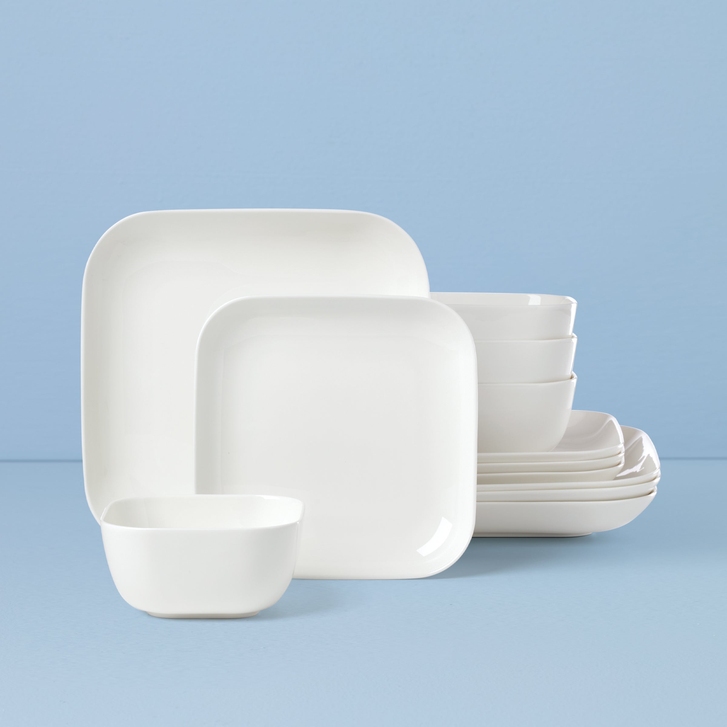 Studio 1414 Square 12 Piece Dinnerware Set