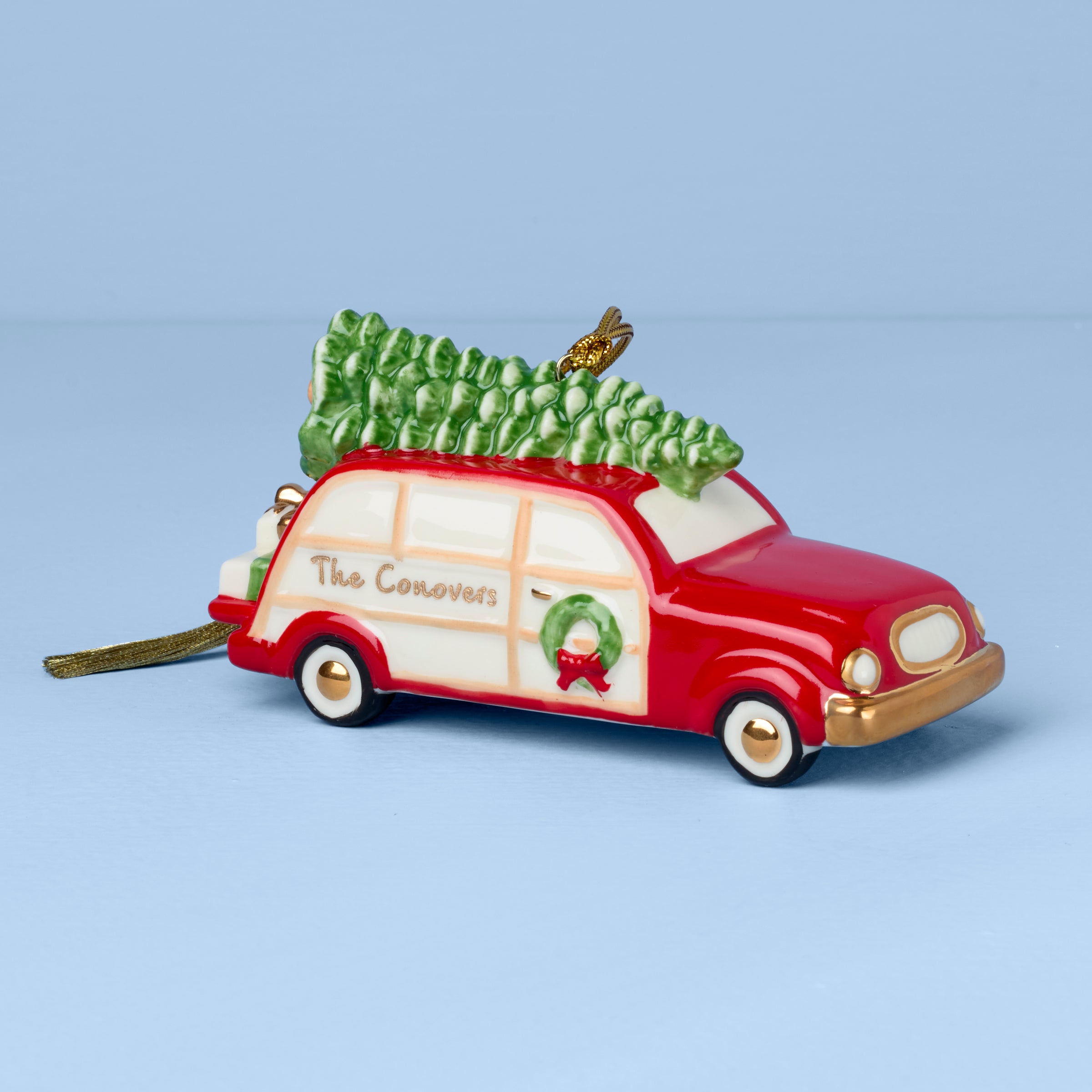 Personalized Family Wagon Ornament