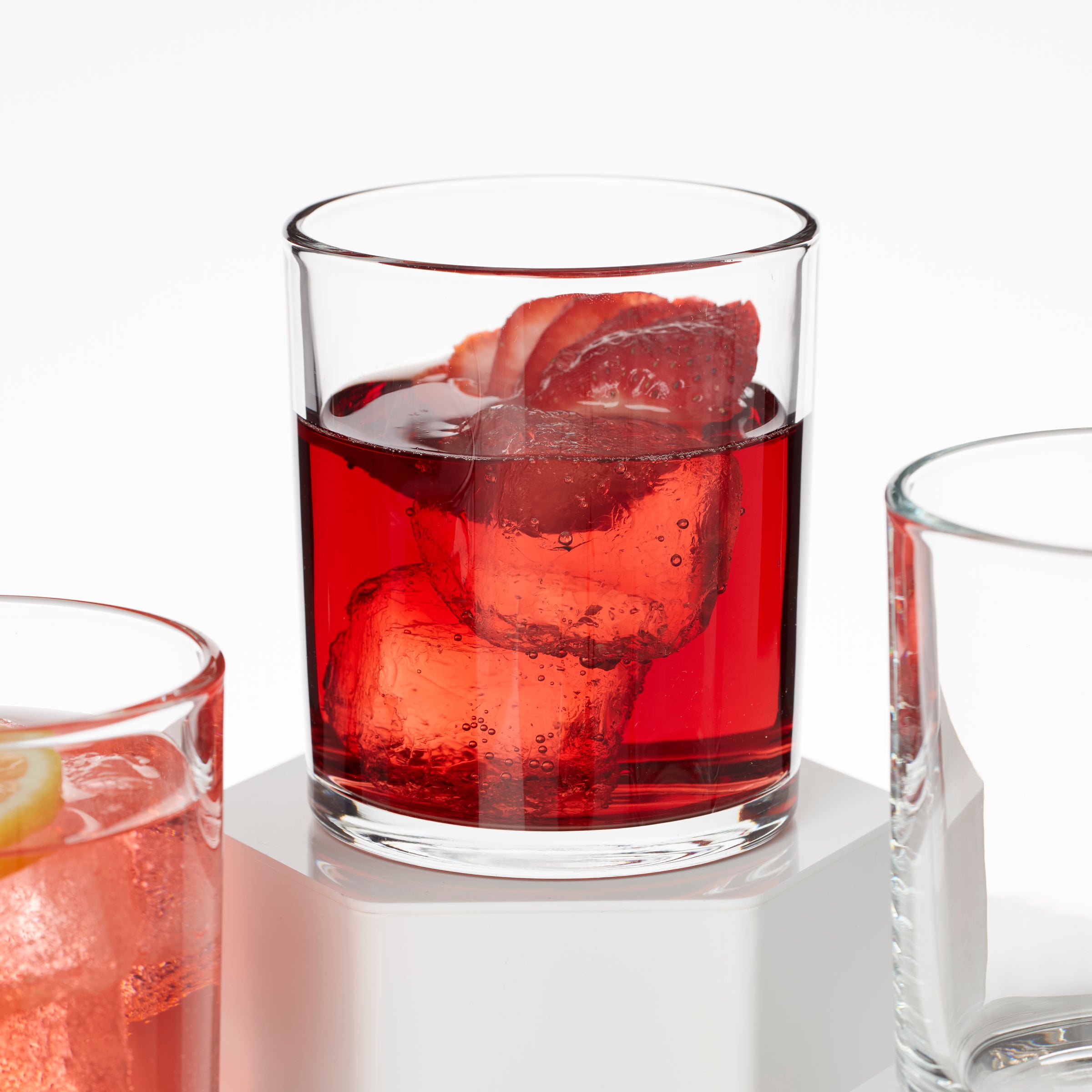 24 Seven Clear Medium Tumbler Set Of 6 - Image 4