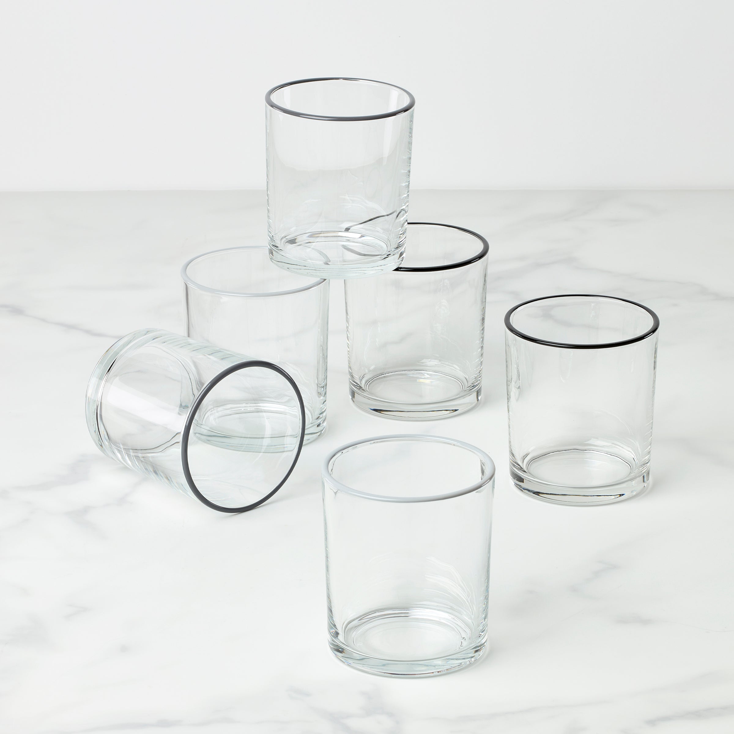 24 Seven Pumice Medium Tumbler   Set Of 6