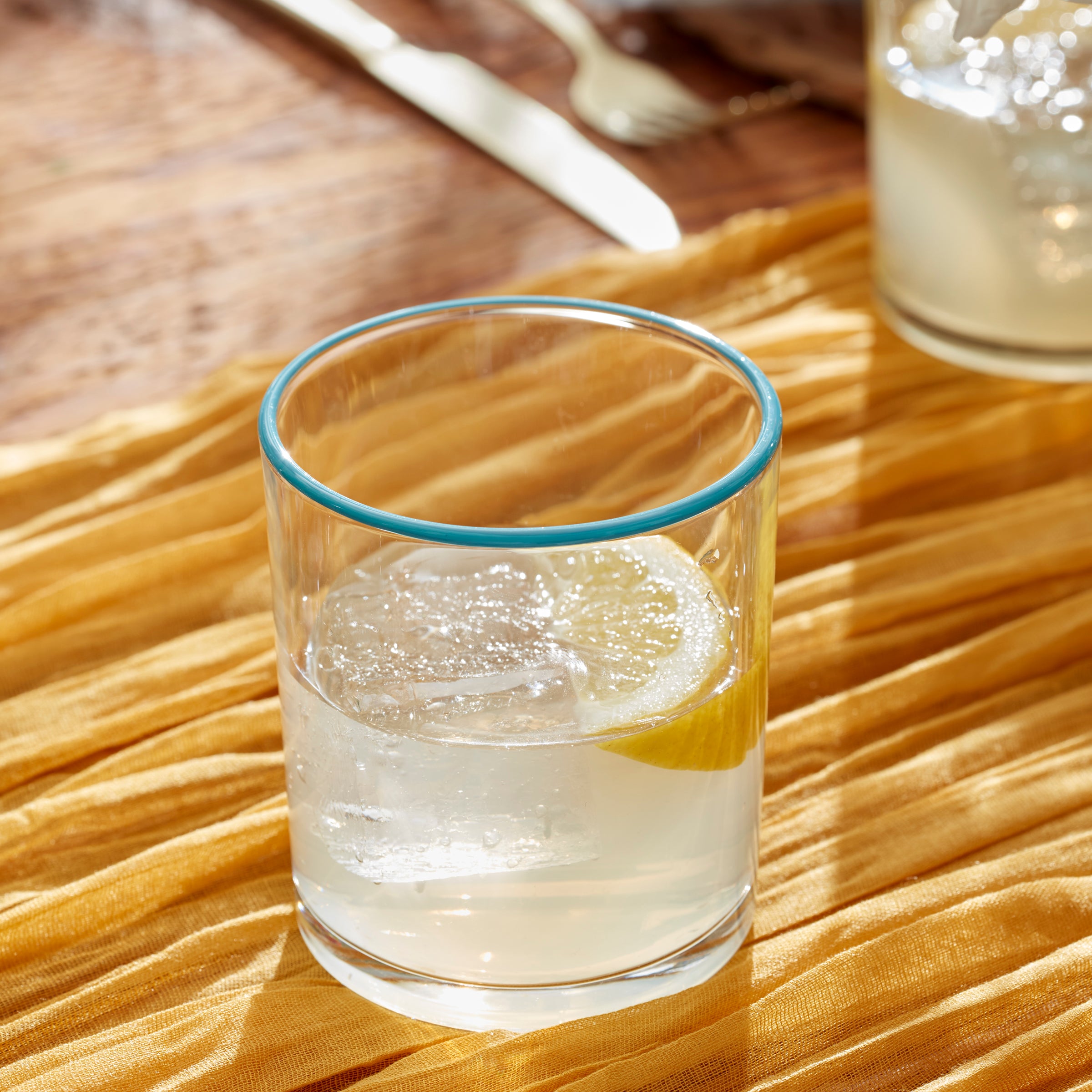 24 Seven Turquoise Medium Tumbler Set Of 6 - Image 5