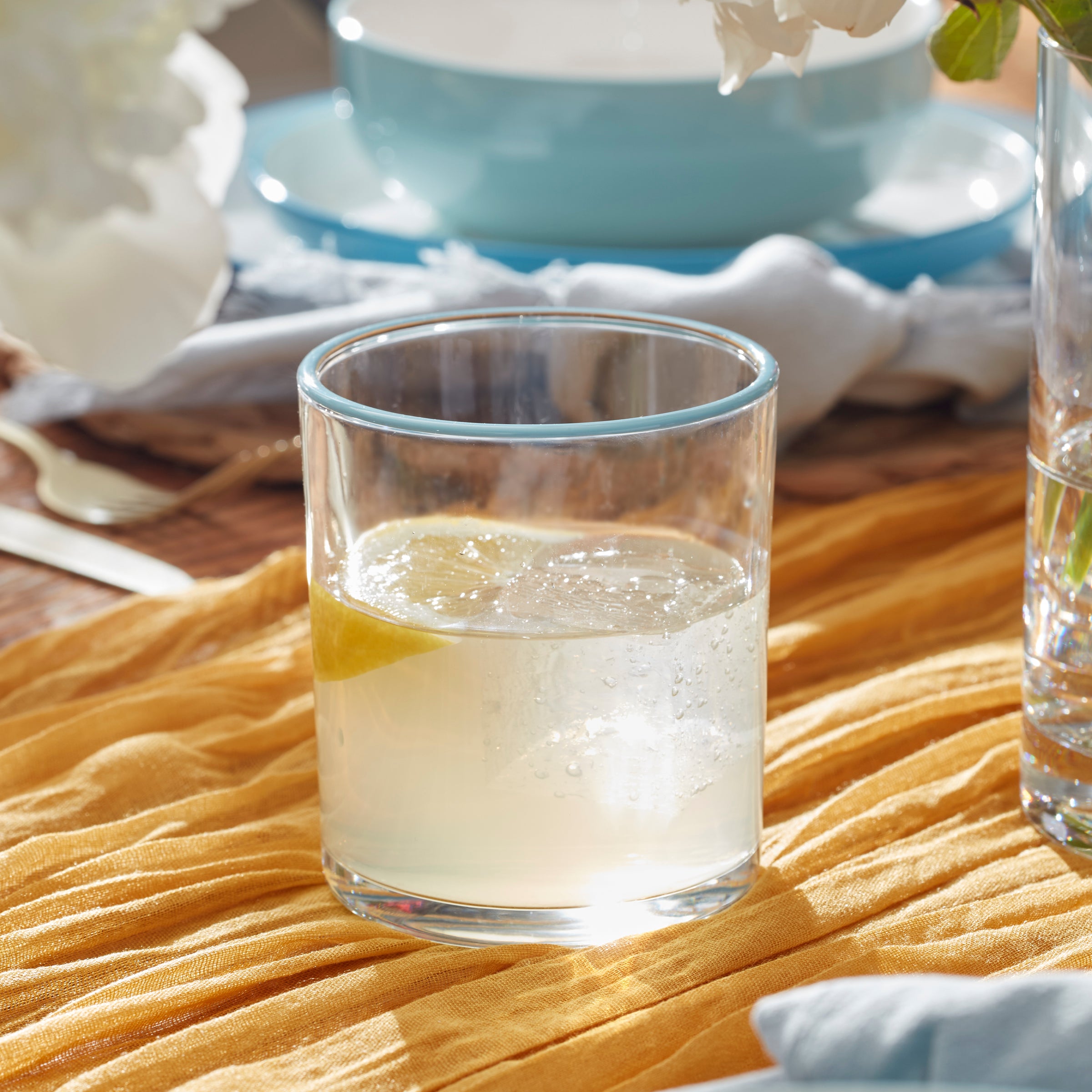 24 Seven Turquoise Medium Tumbler Set Of 6 - Image 4