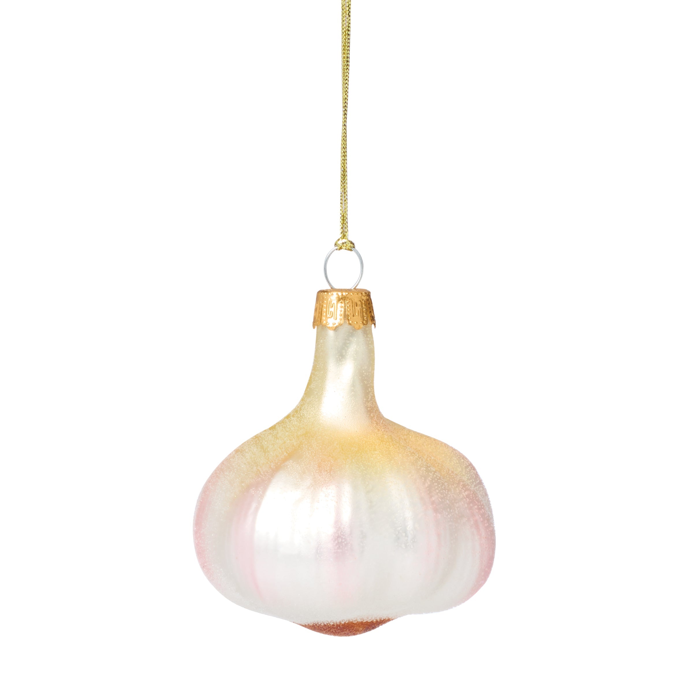Blown Glass Garlic Ornament - Image 3