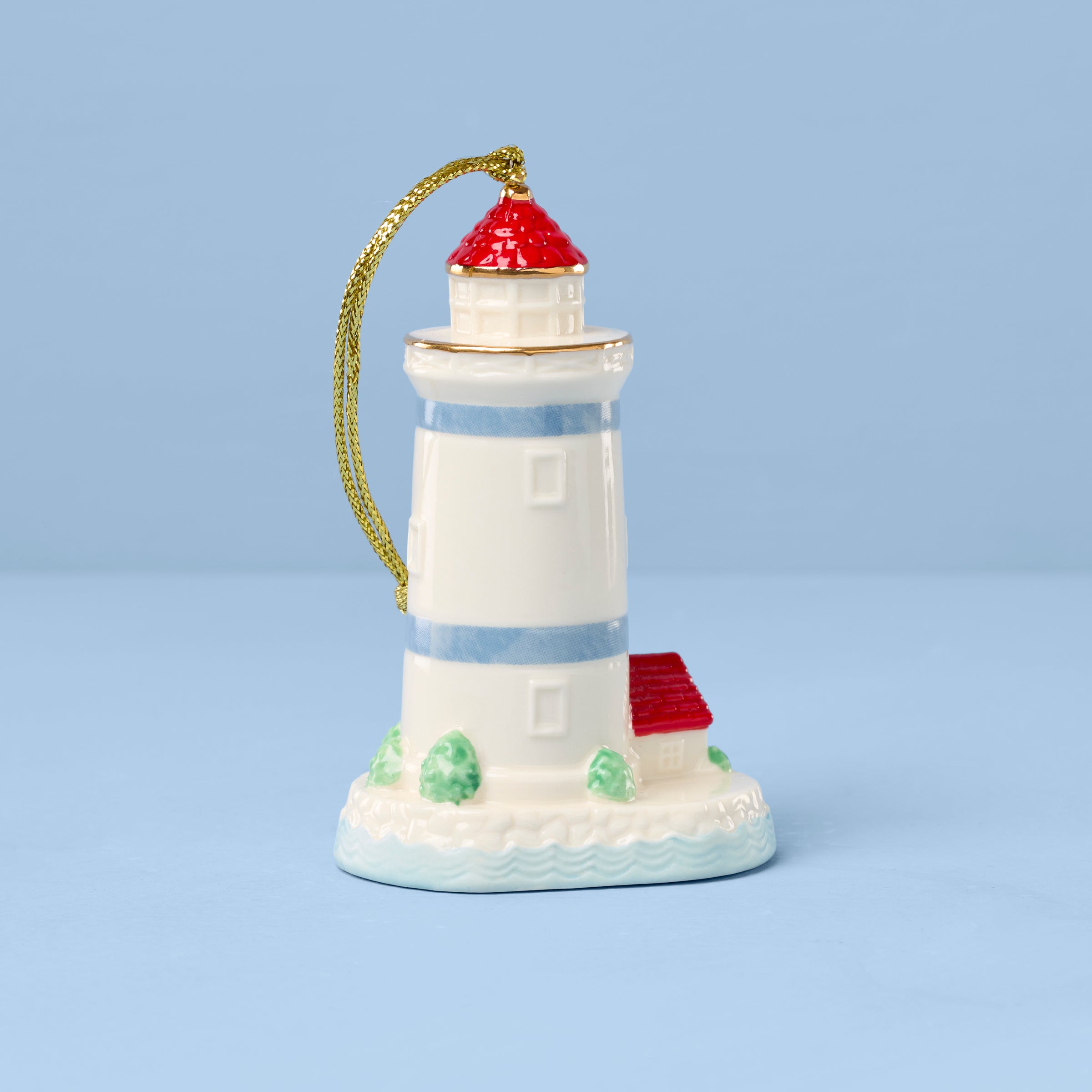 Alternative view of Personalized Lighthouse Ornament